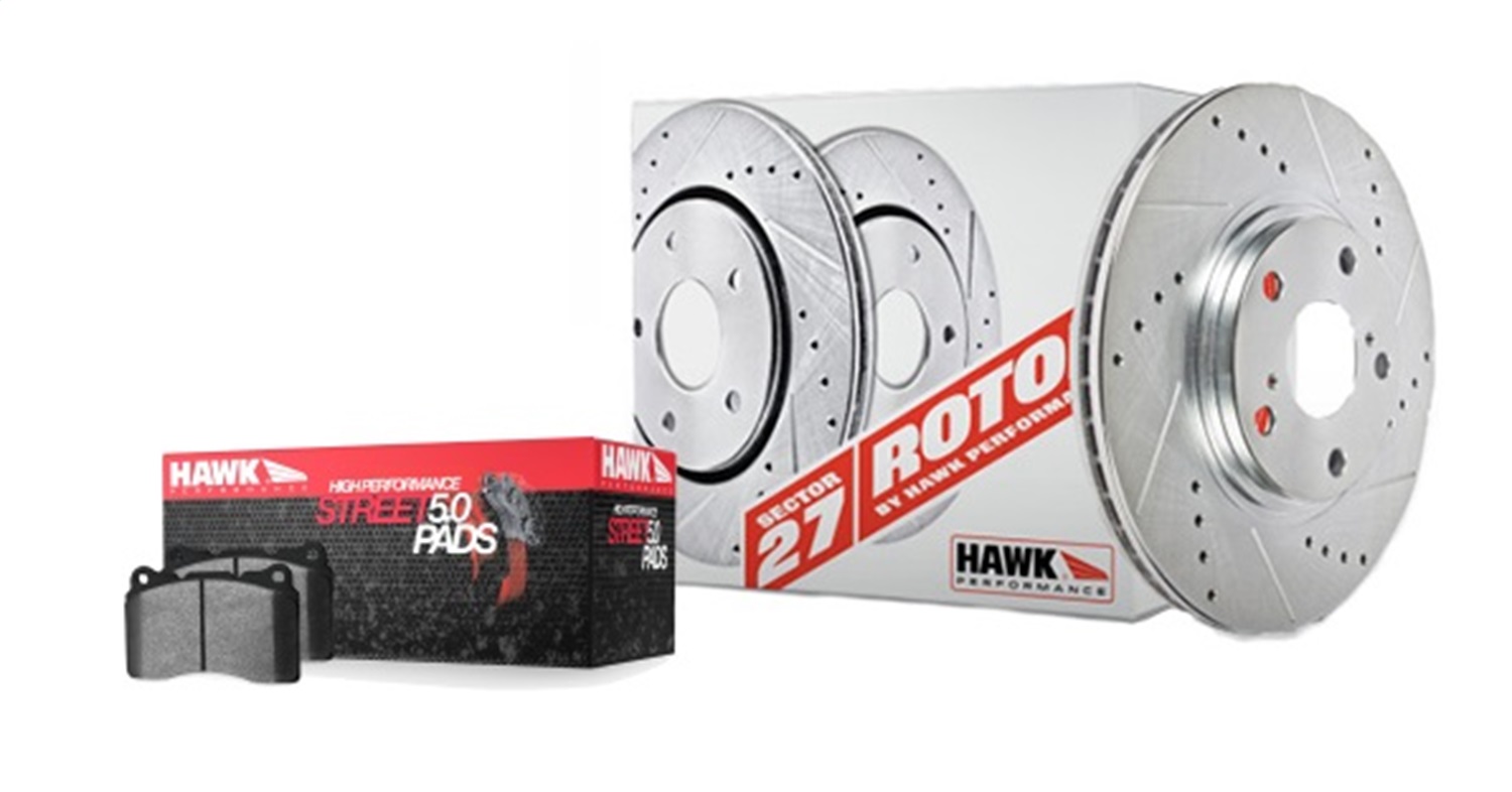 Hawk Performance HK4194.569B Sector 27 Brake Kits Fits 07-11 Nitro