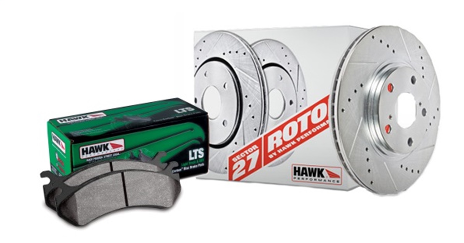 Hawk Performance HK4110.119Y Sector 27 Brake Kits Fits 89-92 Firebird