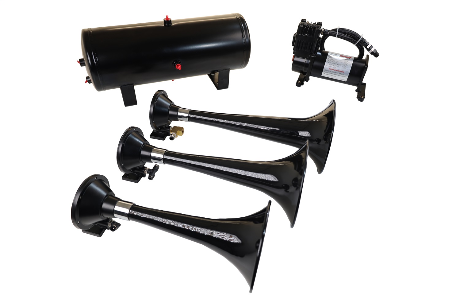 Kleinn Automotive Air Horns HK7 Pro Blaster Triple Horn Kit