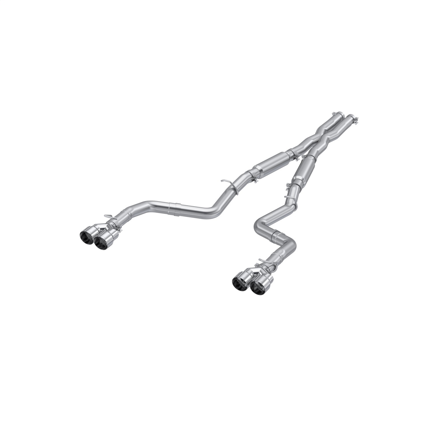 MBRP for 15-16 Dodge Challenger RT 5.7L Aluminized Steel 3in Dual Rear Cat-back