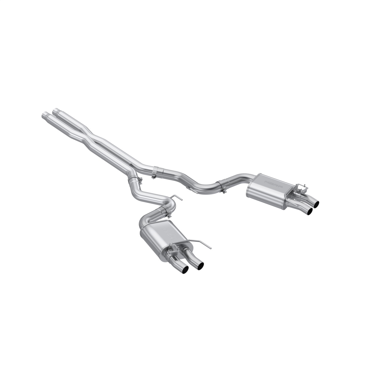 MBRP Exhaust S7201304 Armor Pro Cat Back Exhaust System Fits 16-20 Mustang