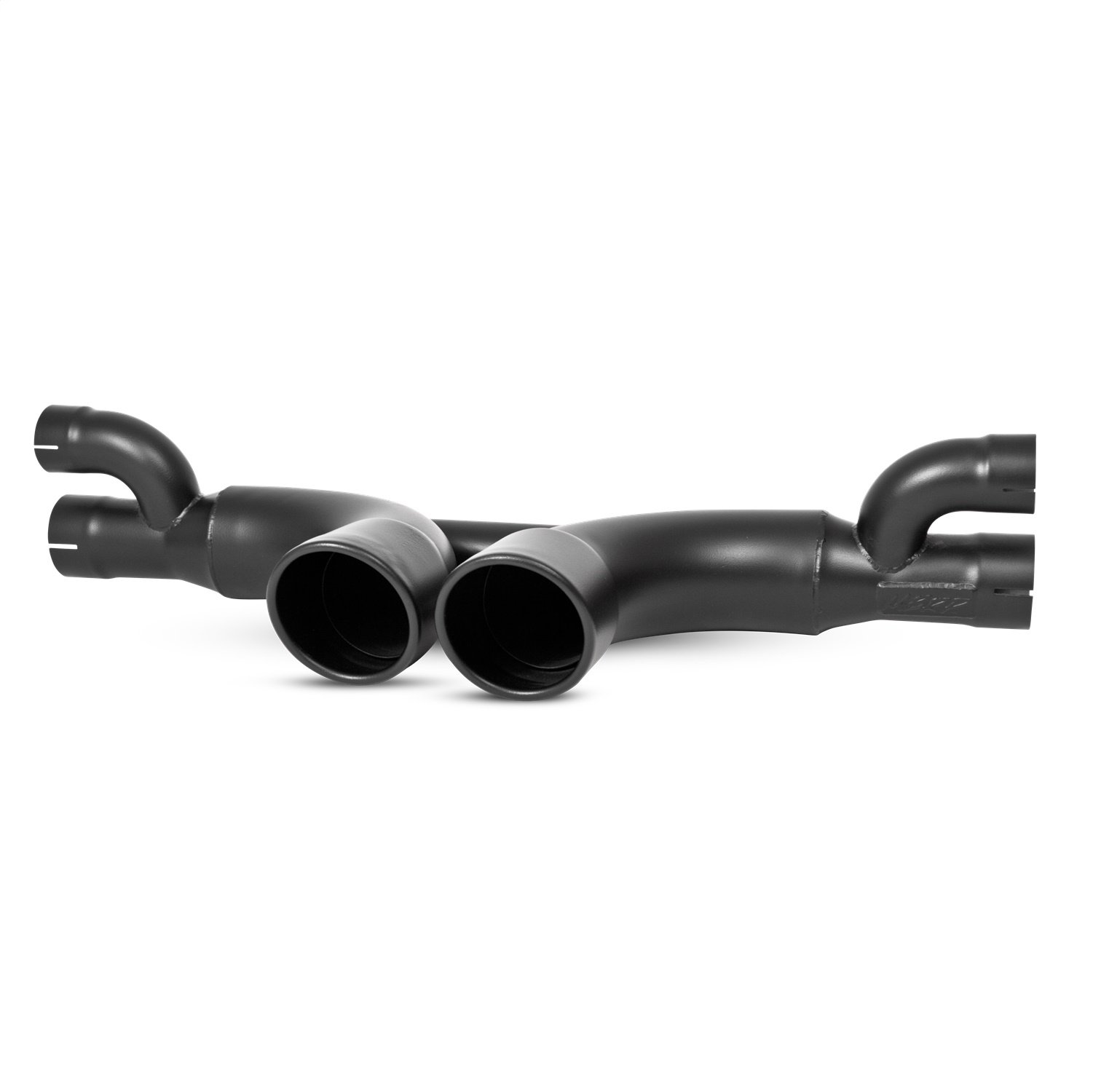 MBRP for 14-15 Porsche GT3/GT3RS 3in Center Muffler Bypass 4in Tips - Black