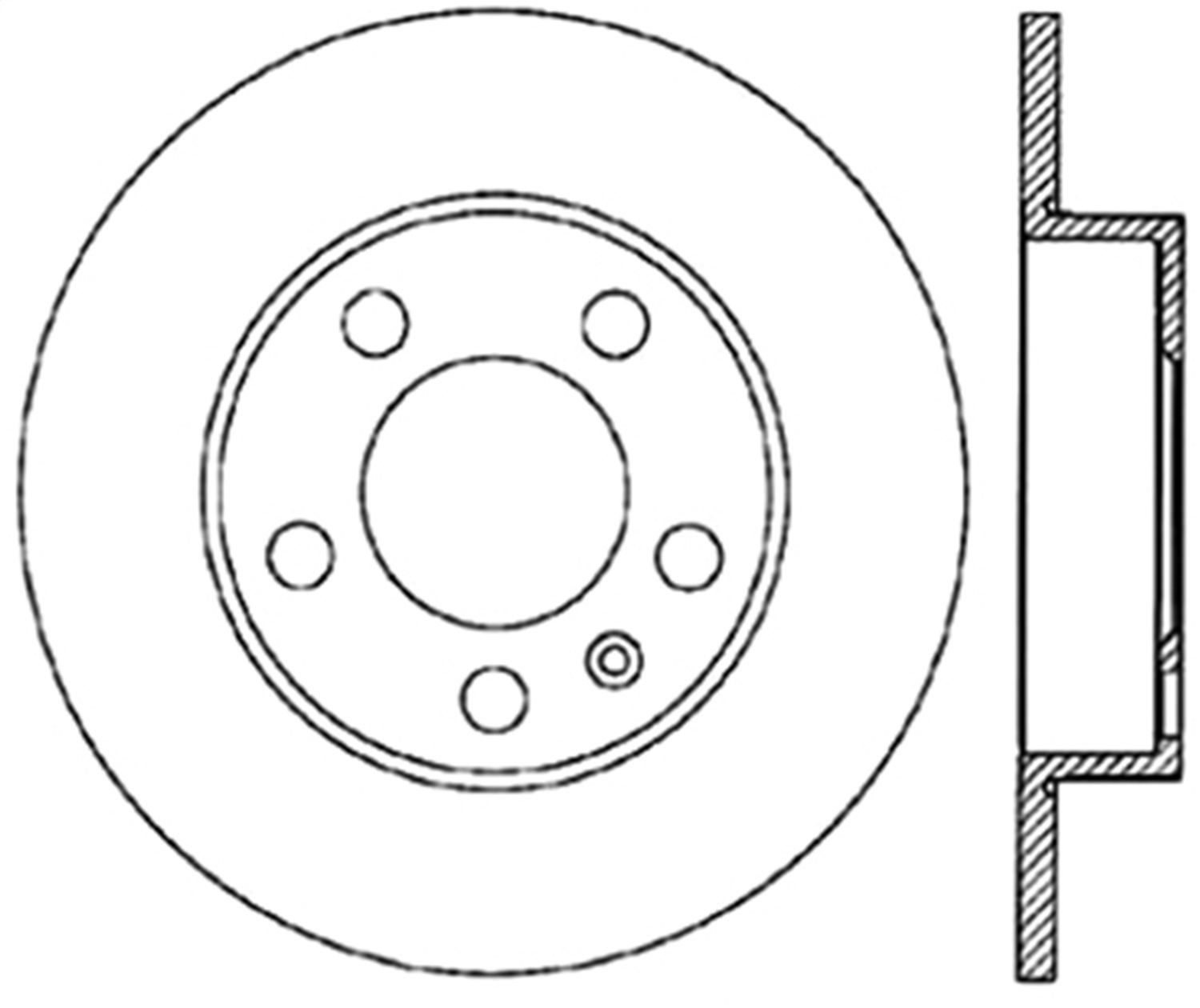 StopTech 126.33057CSL Sport Cryo-Treated Slotted Disc Brake Rotor