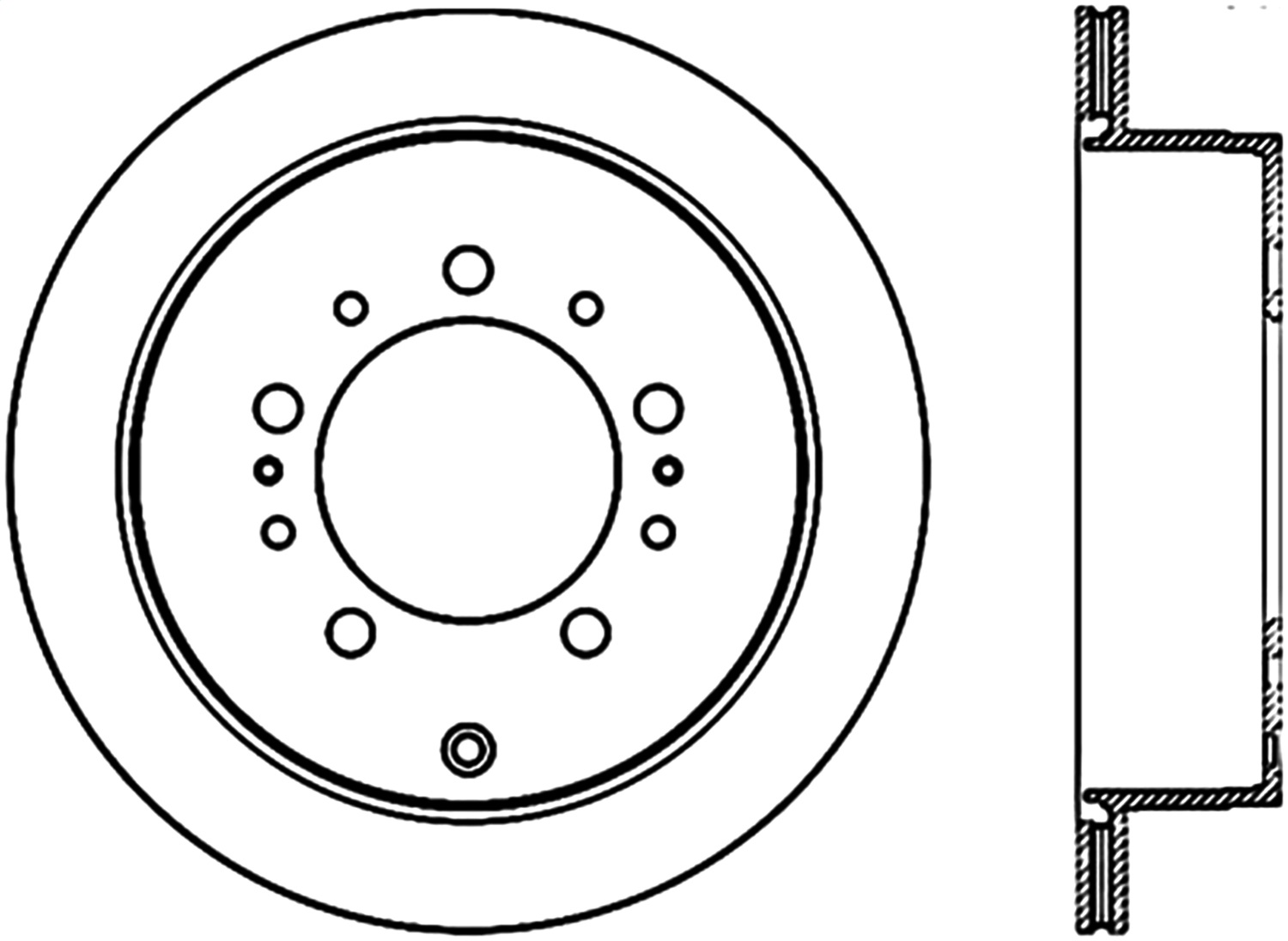 StopTech 126.44157CSR Sport Cryo-Treated Slotted Disc Brake Rotor