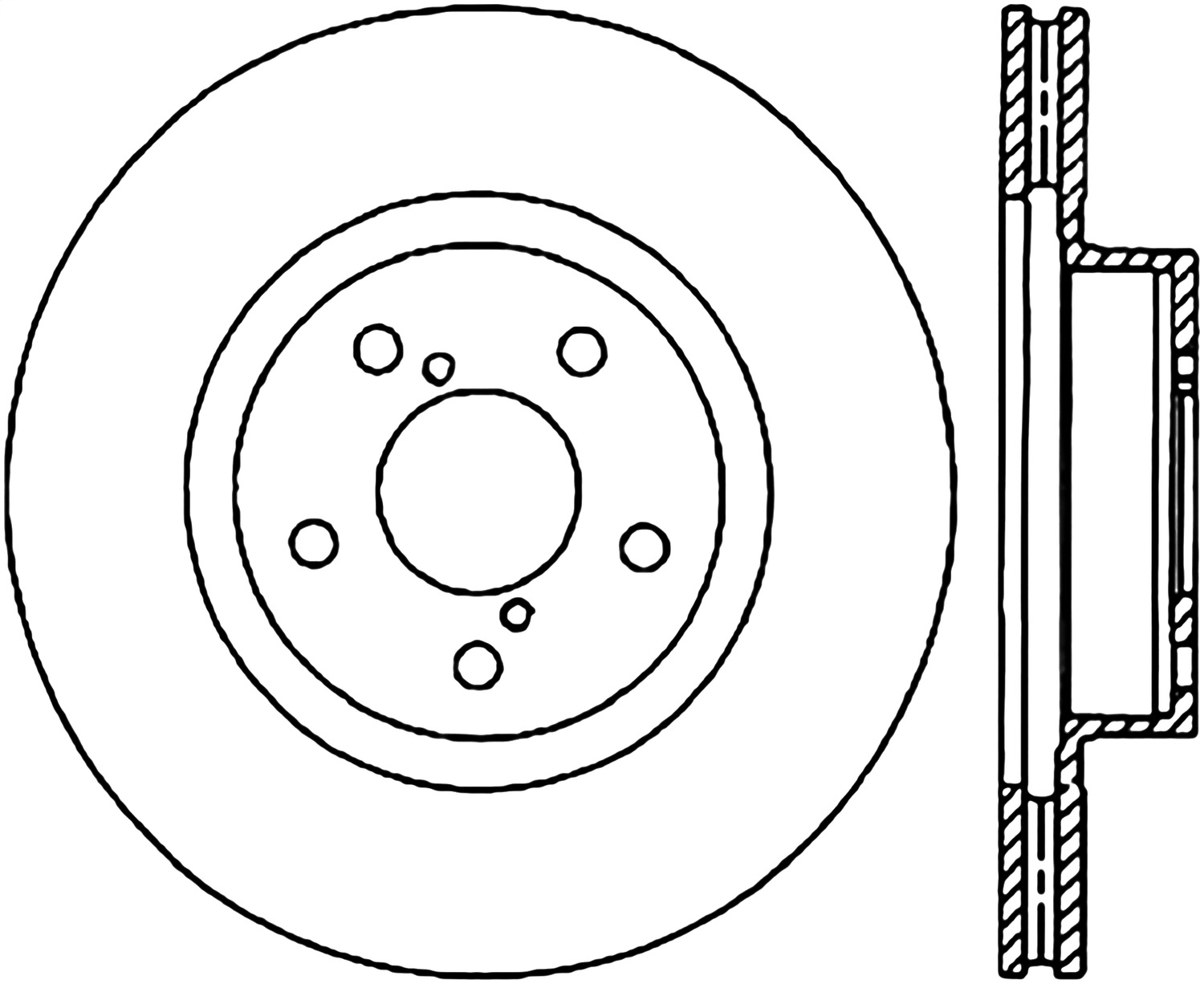 StopTech 126.47022CSR Sport Cryo-Treated Slotted Disc Brake Rotor