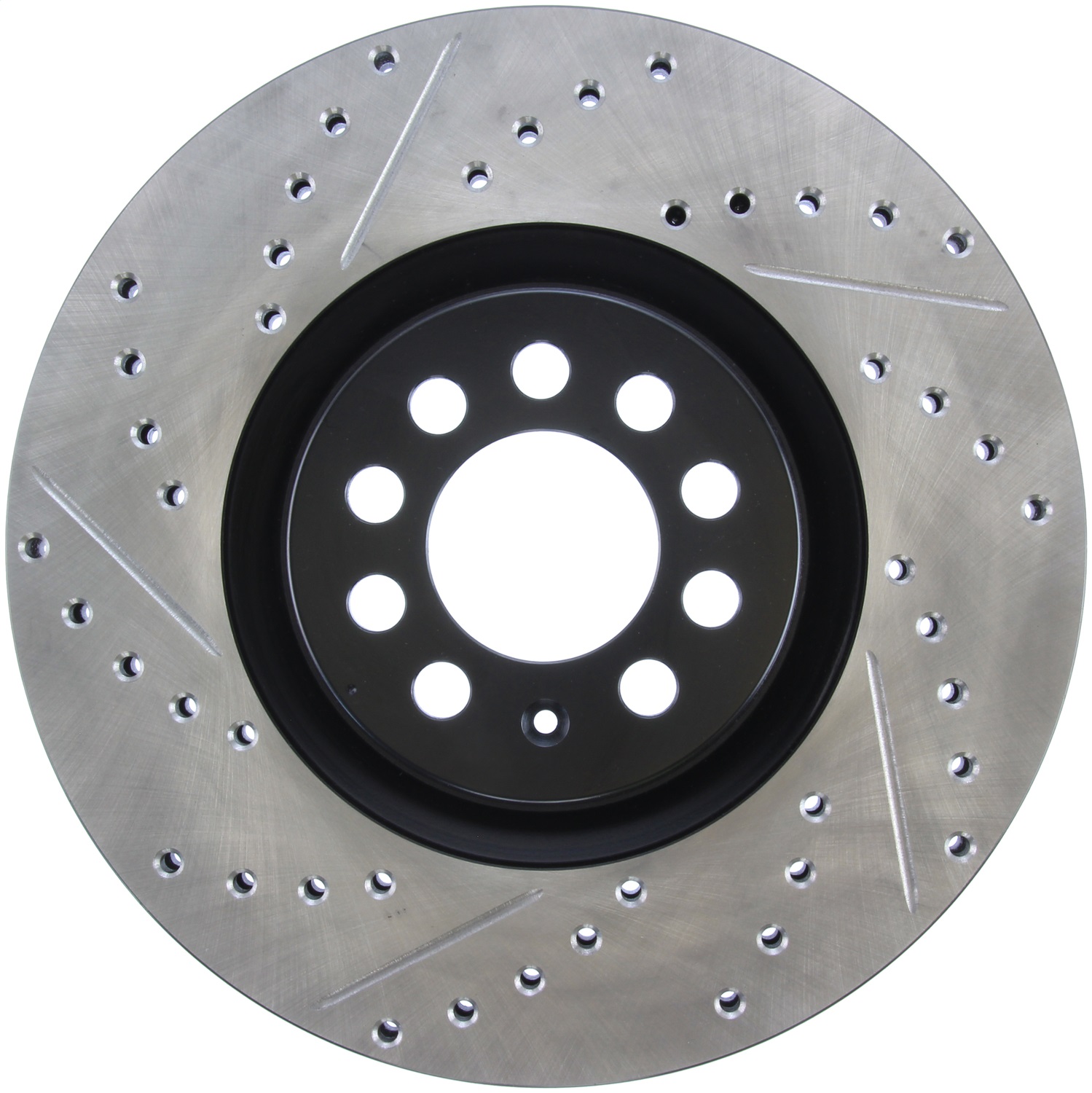 StopTech 127.33062R Sport Cross-Drilled And Slotted Disc Brake Rotor