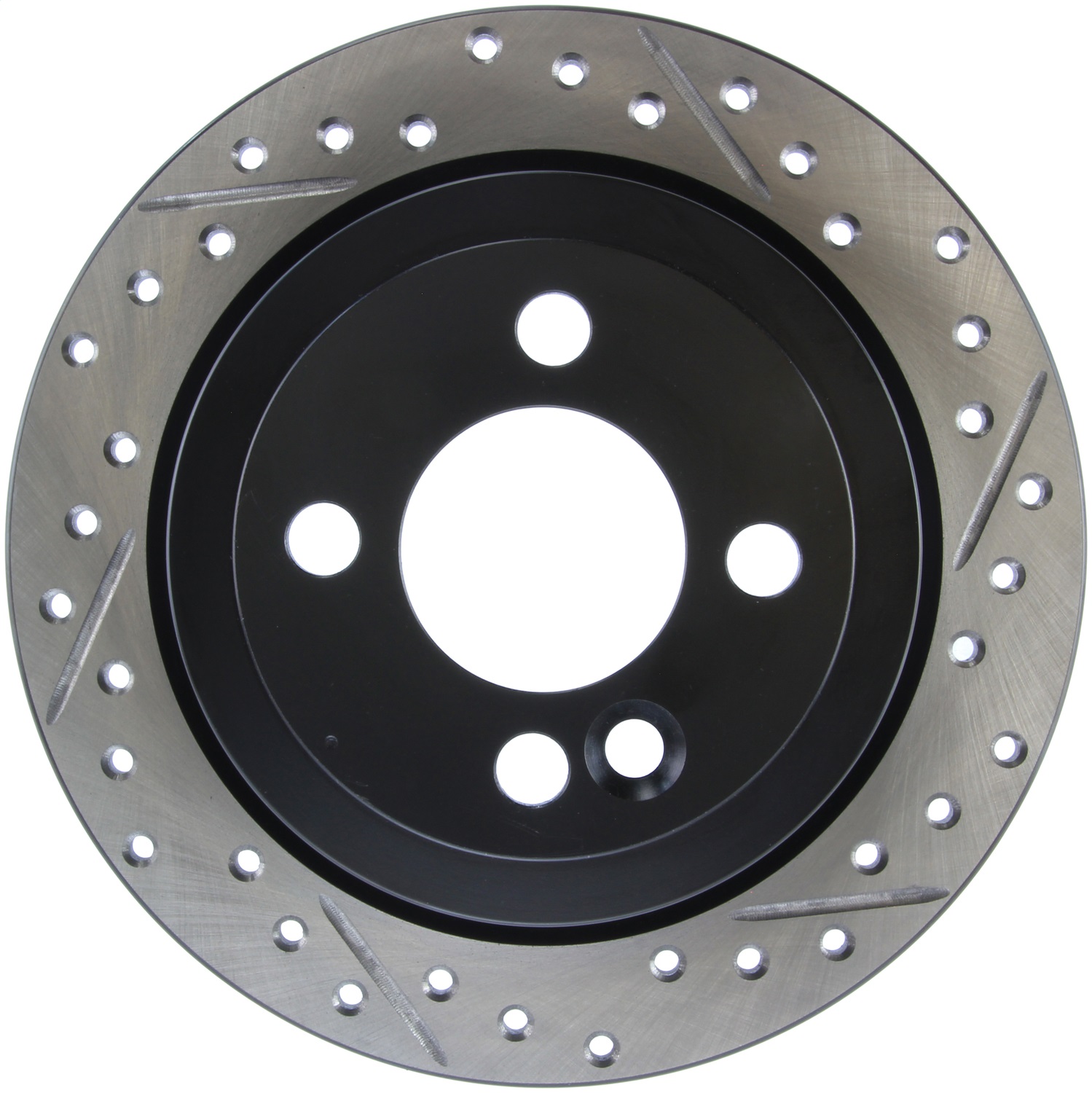 StopTech 127.34094L Sport Cross-Drilled And Slotted Disc Brake Rotor Fits Cooper