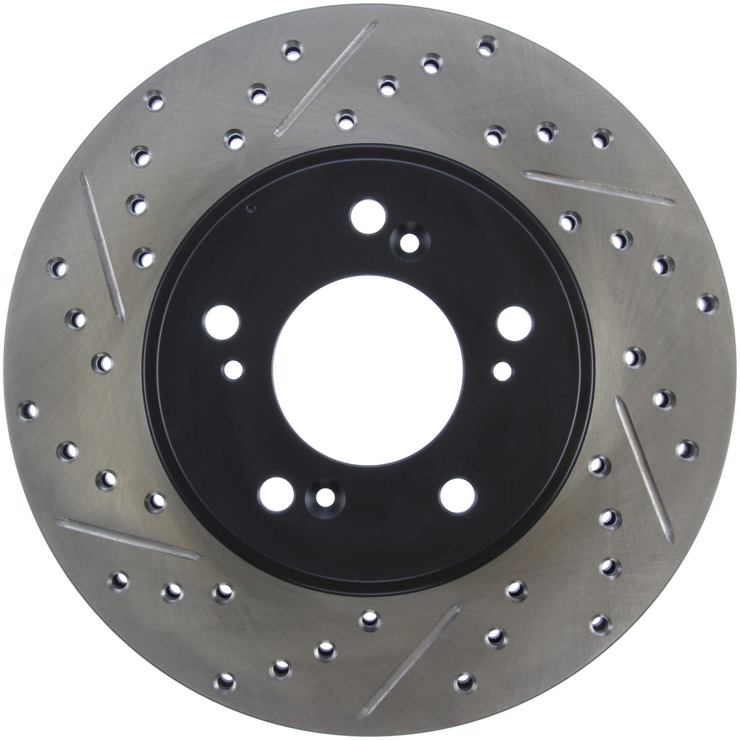 StopTech 127.40026R Sport Cross-Drilled And Slotted Disc Brake Rotor