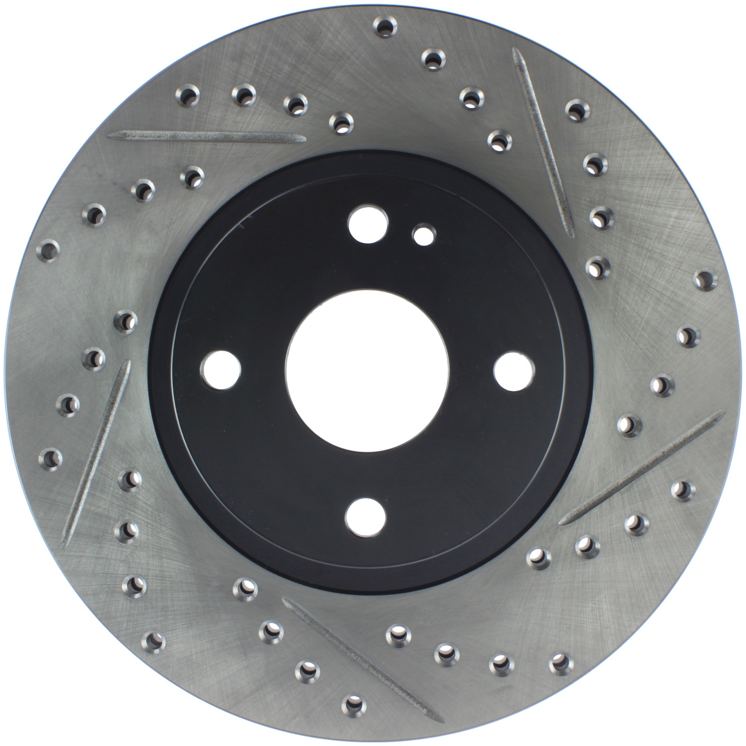 StopTech 127.45061L Sport Cross-Drilled And Slotted Disc Brake Rotor Fits Miata