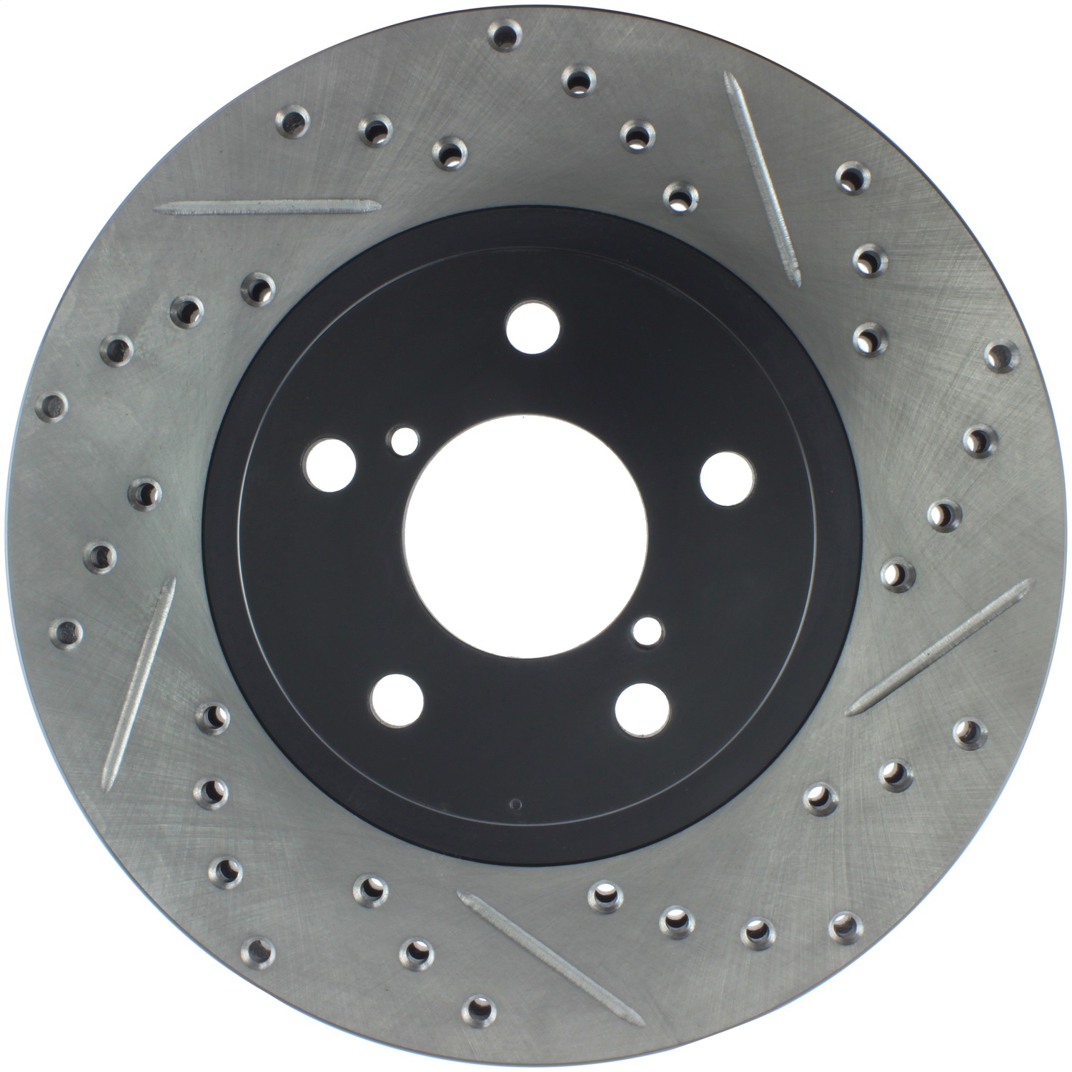 StopTech 127.47012L Sport Cross-Drilled And Slotted Disc Brake Rotor