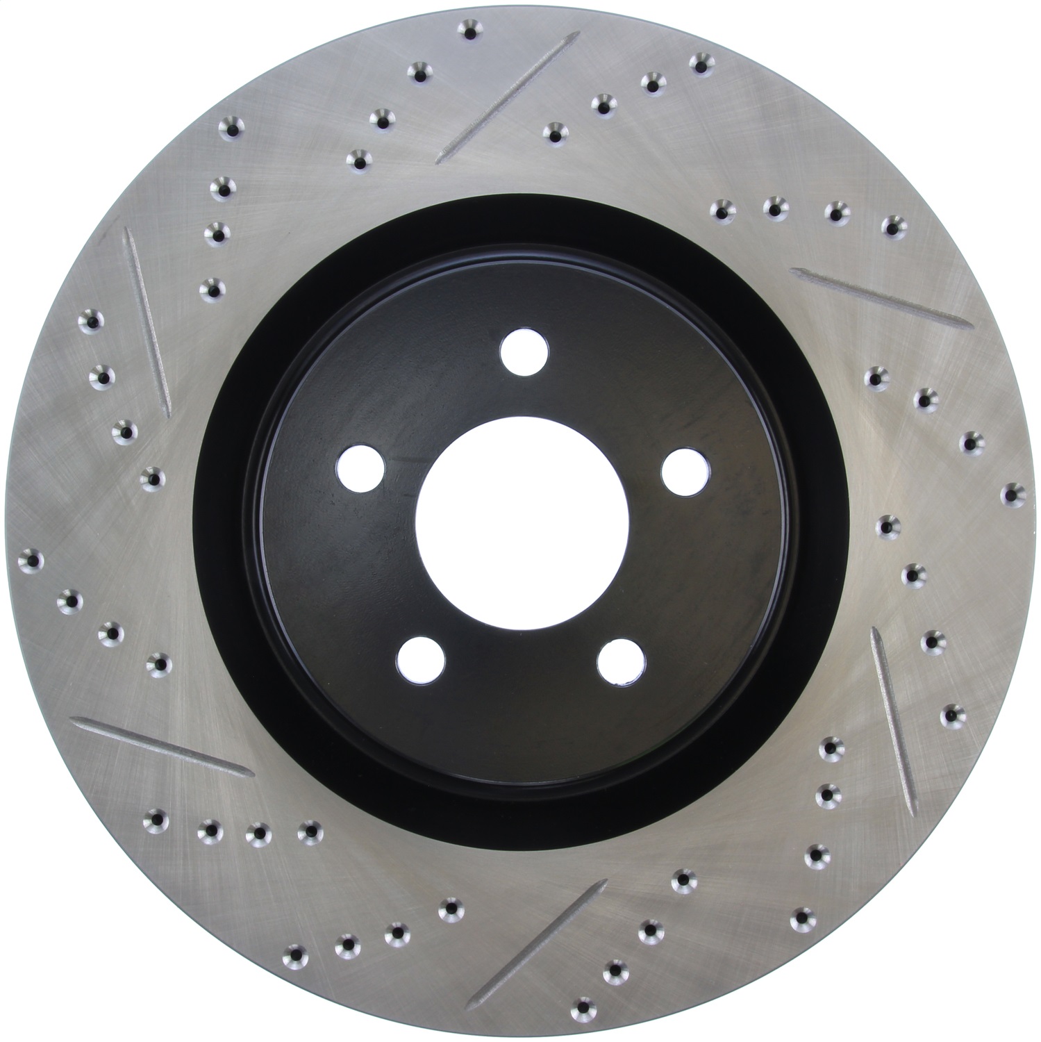 StopTech 127.61089R Sport Cross-Drilled And Slotted Disc Brake Rotor