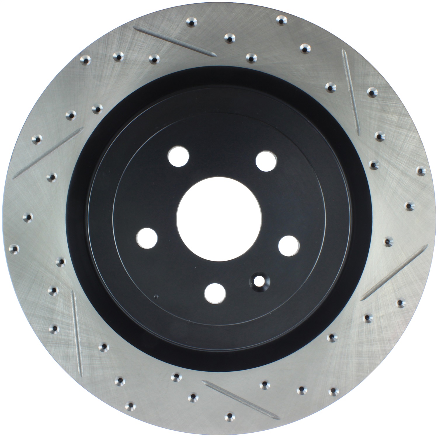 StopTech 127.62119L Sport Cross-Drilled And Slotted Disc Brake Rotor