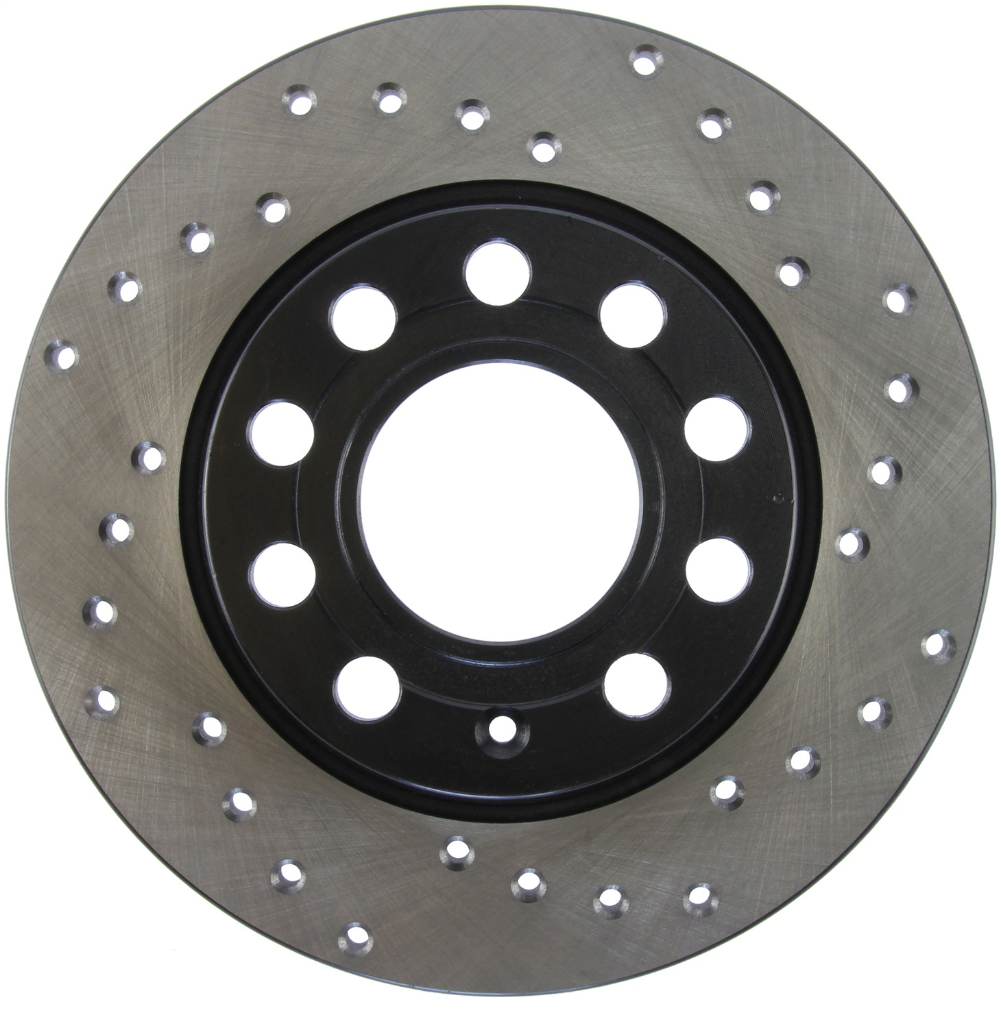 StopTech 128.33108L Sport Cross-Drilled Disc Brake Rotor Fits A4 A4 Quattro