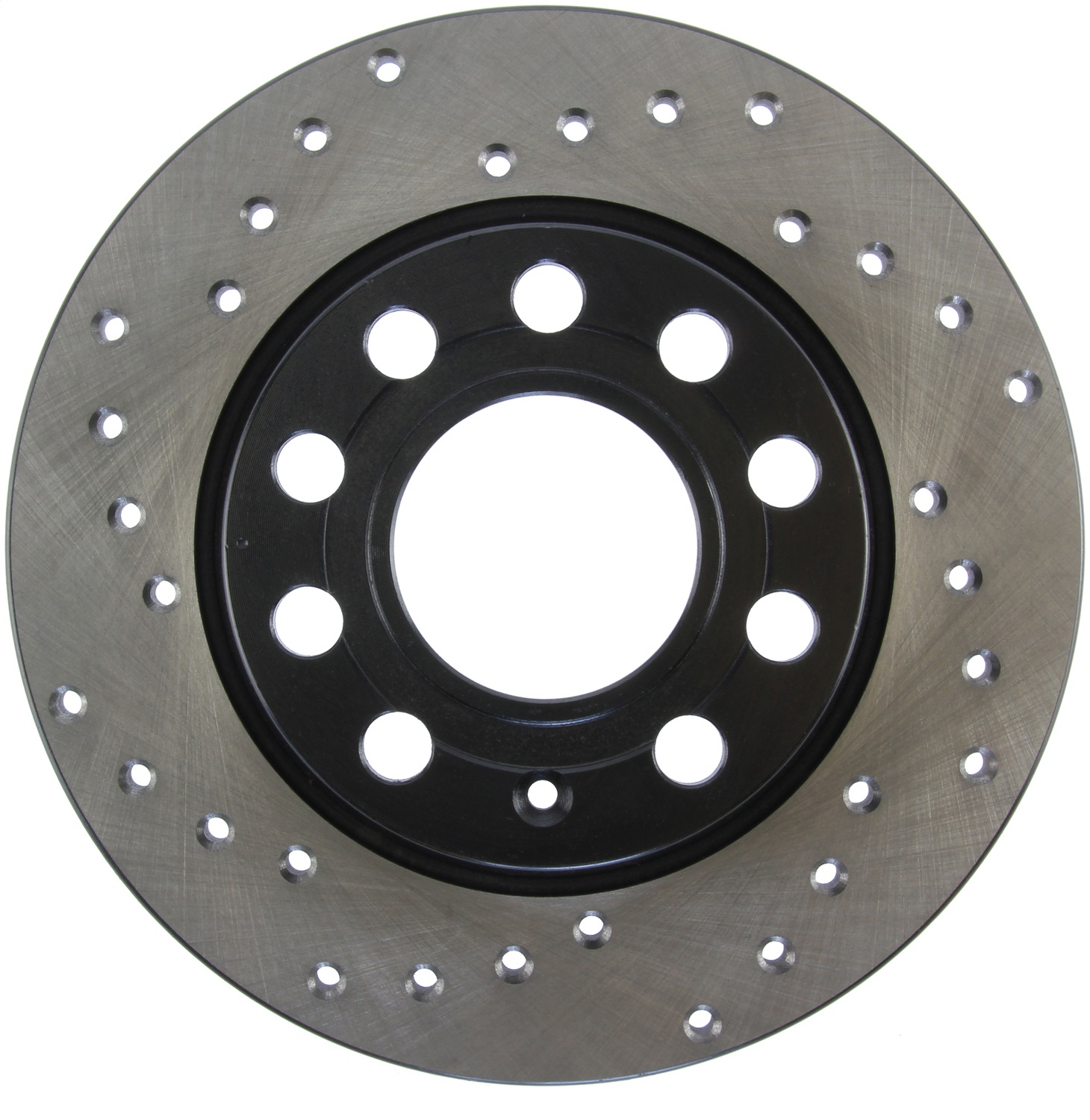 StopTech 128.33108R Sport Cross-Drilled Disc Brake Rotor Fits A4 A4 Quattro