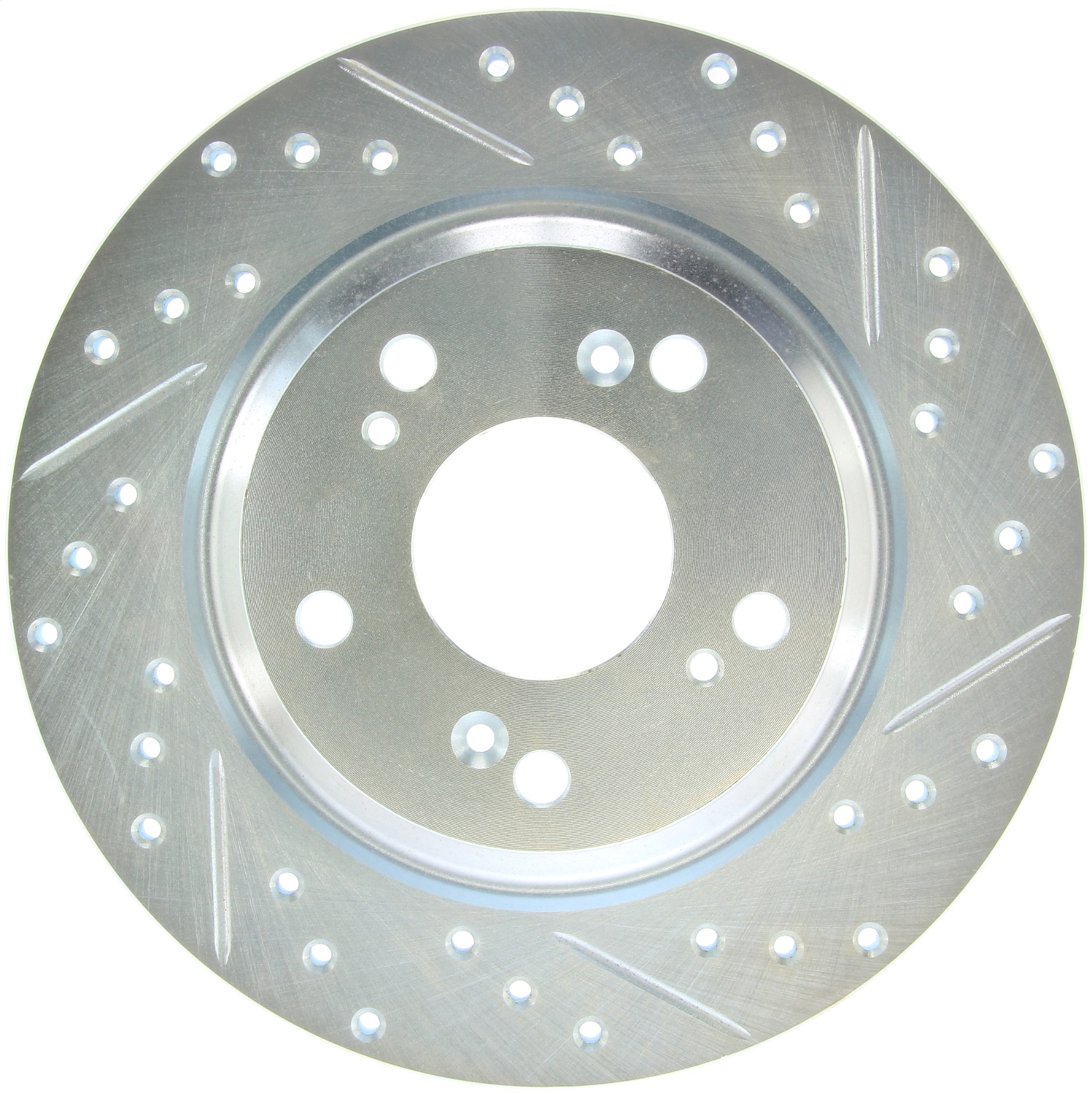 StopTech 227.40050L Select Sport Cross-Drilled And Slotted Disc Brake Rotor