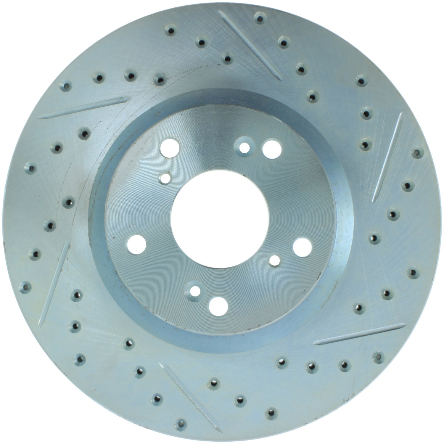 StopTech 227.40057L Select Sport Cross-Drilled And Slotted Disc Brake Rotor