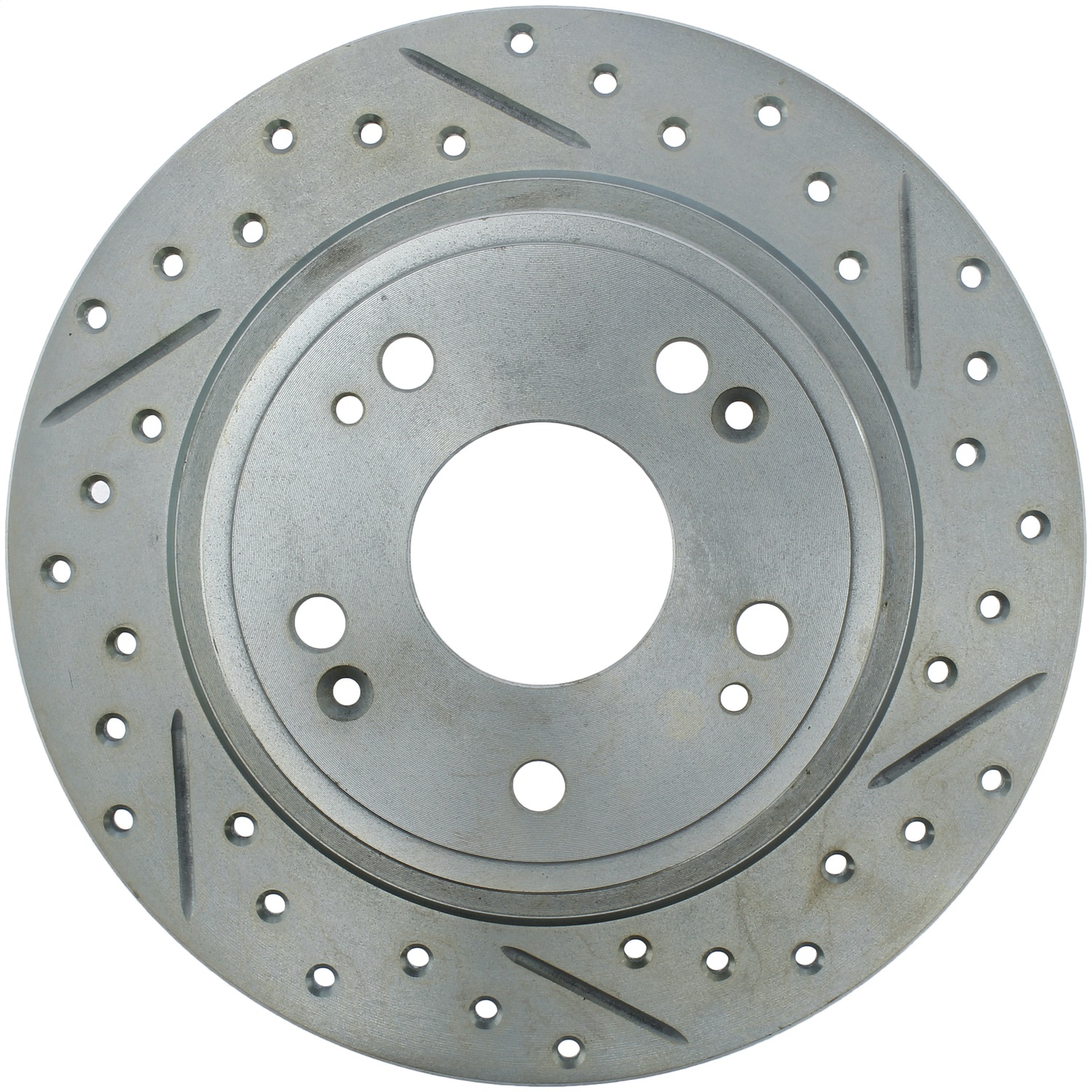 StopTech 227.40068L Select Sport Cross-Drilled And Slotted Disc Brake Rotor