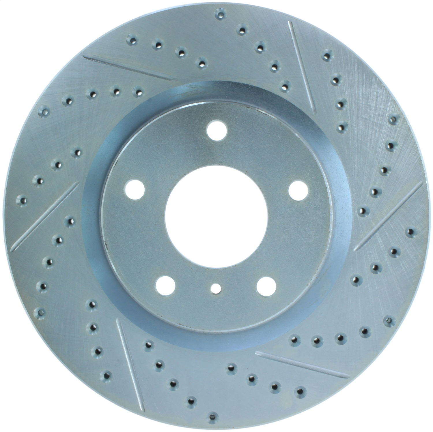 StopTech 227.42074L Select Sport Cross-Drilled And Slotted Disc Brake Rotor