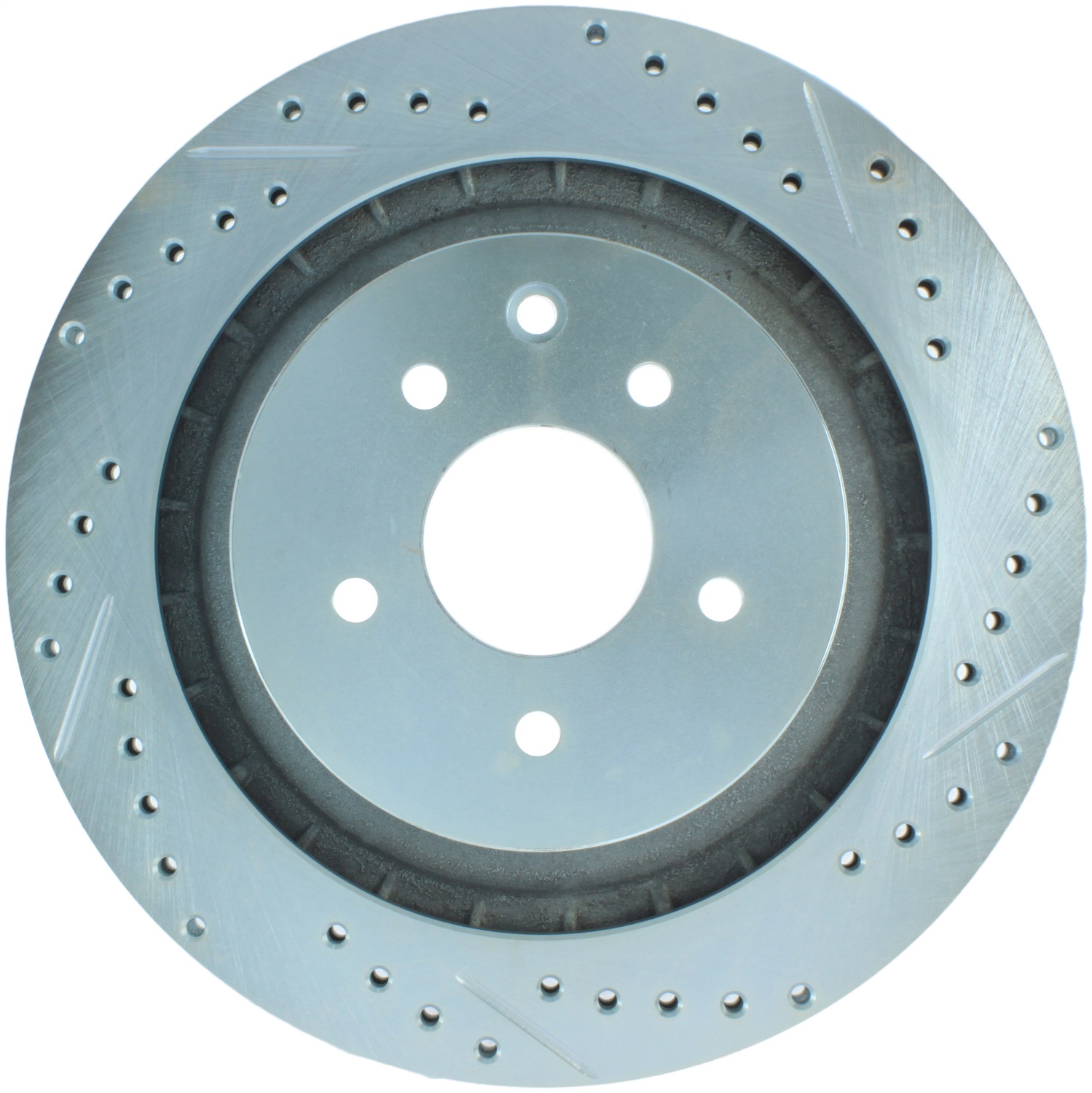 StopTech 227.42101L Select Sport Cross-Drilled And Slotted Disc Brake Rotor