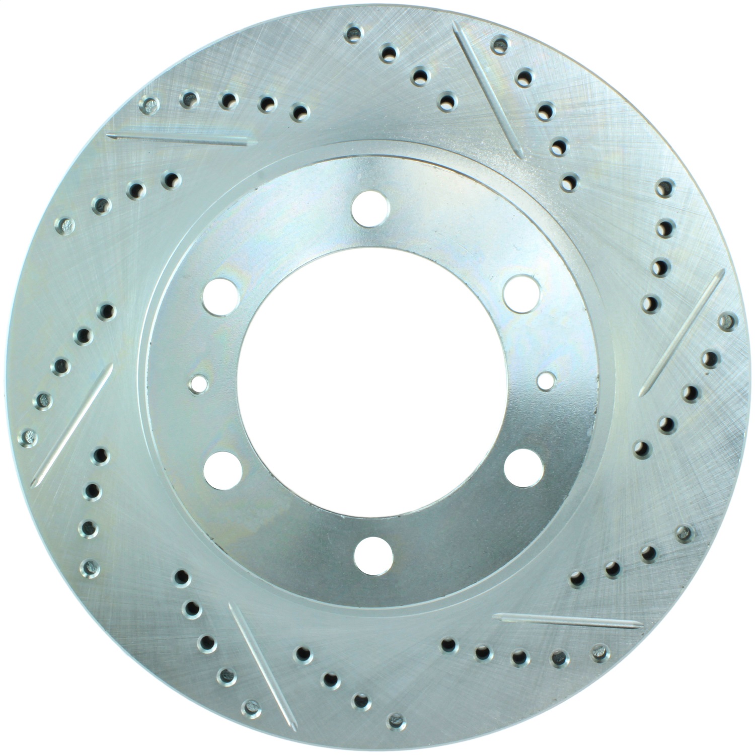 StopTech 227.44129L Select Sport Cross-Drilled And Slotted Disc Brake Rotor