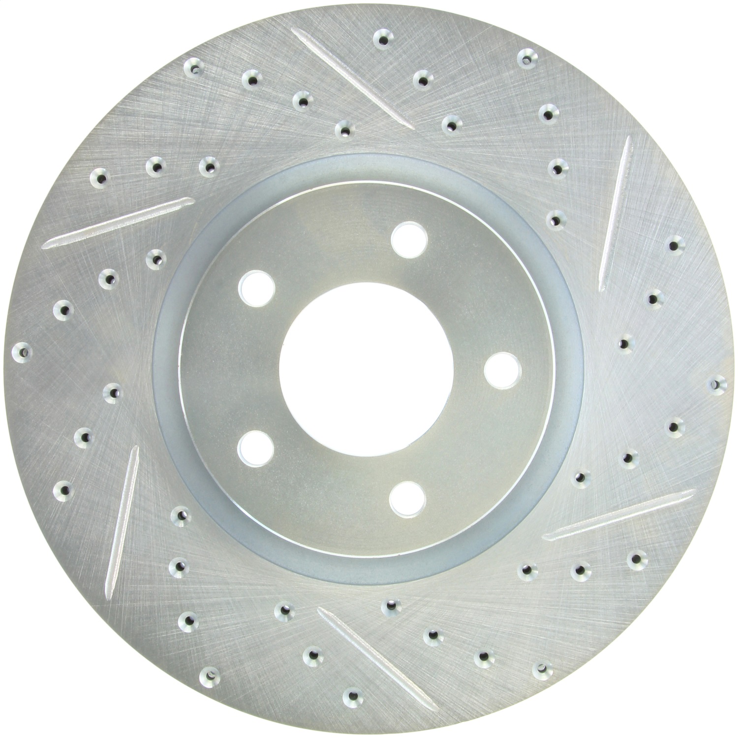 StopTech 227.45078L Select Sport Cross-Drilled And Slotted Disc Brake Rotor