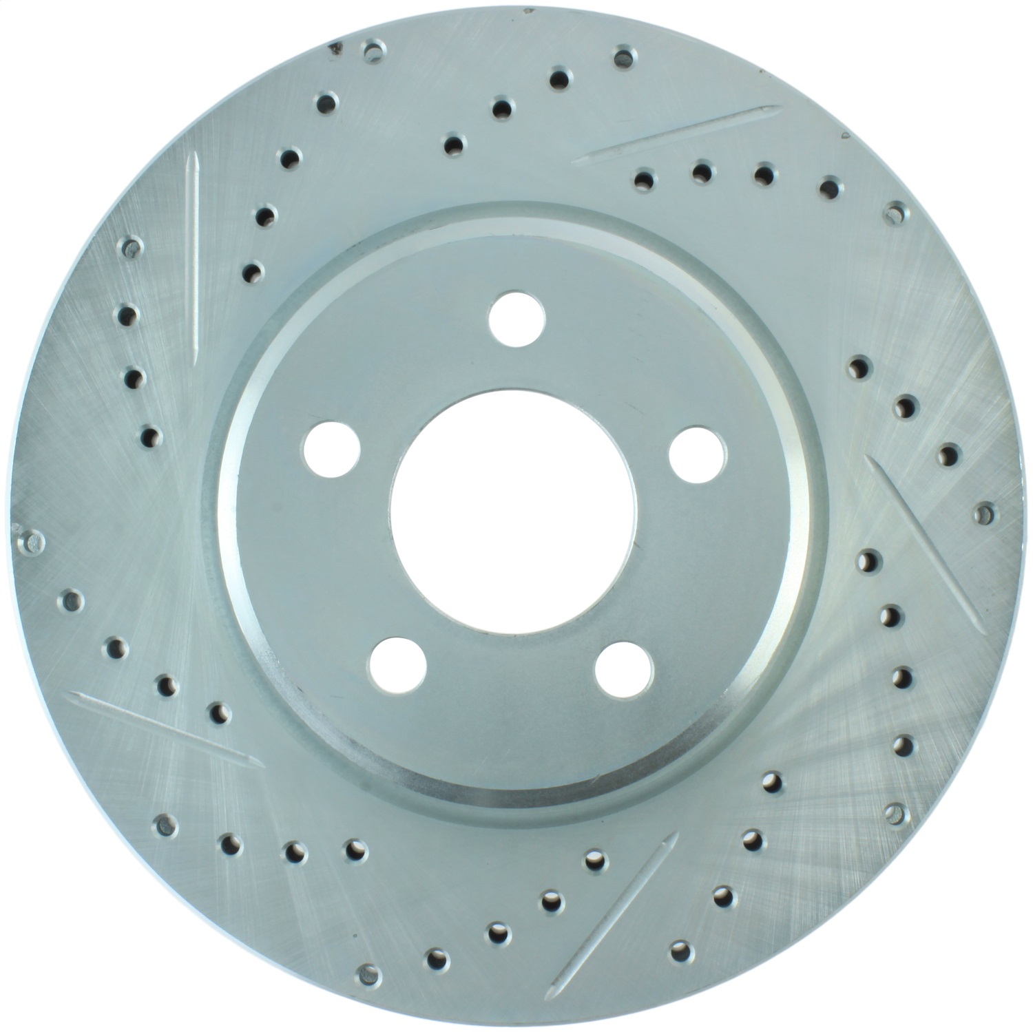 StopTech 227.63059R Select Sport Cross-Drilled And Slotted Disc Brake Rotor