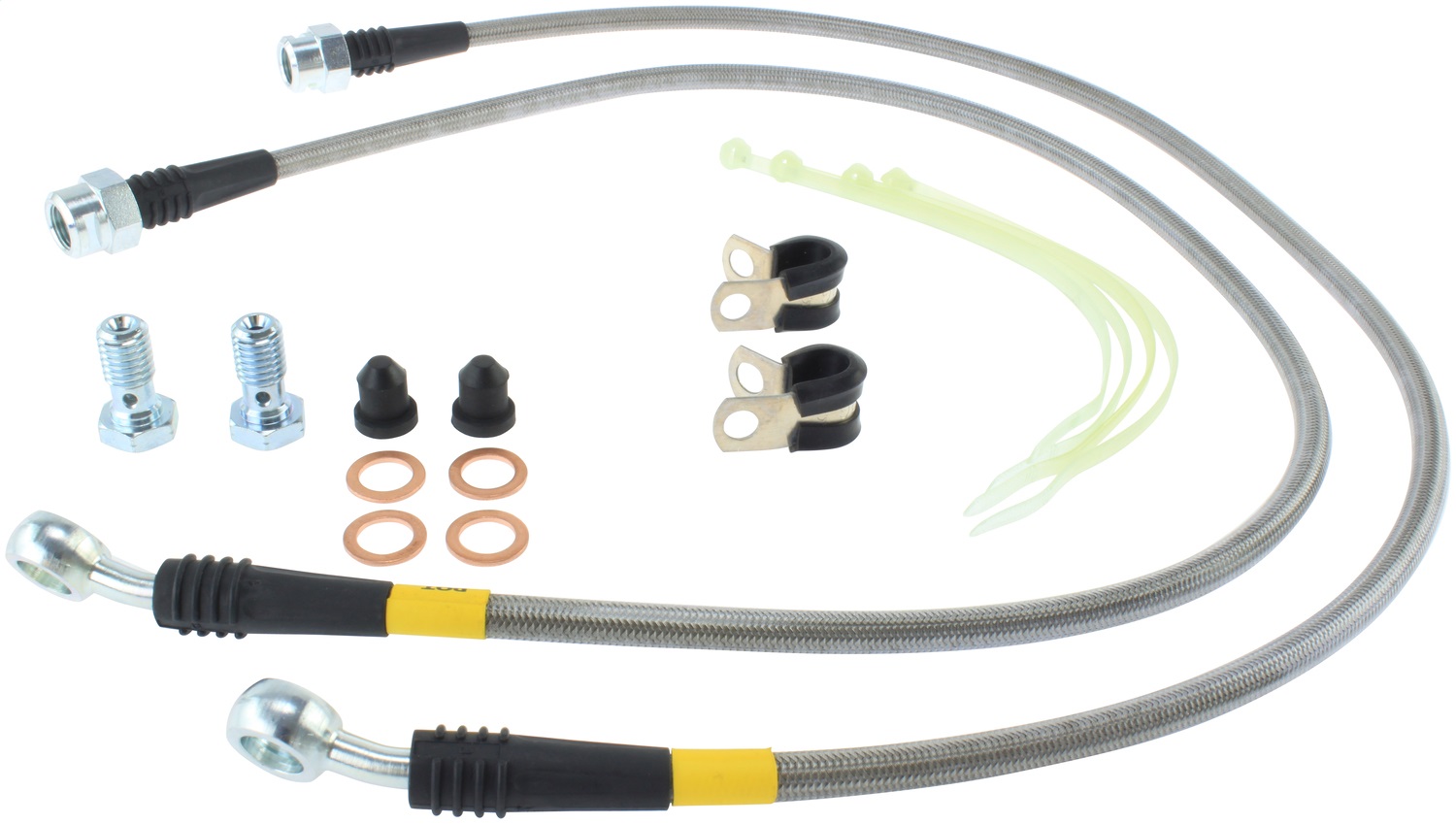 StopTech 950.66001 Stainless Steel Hose Set