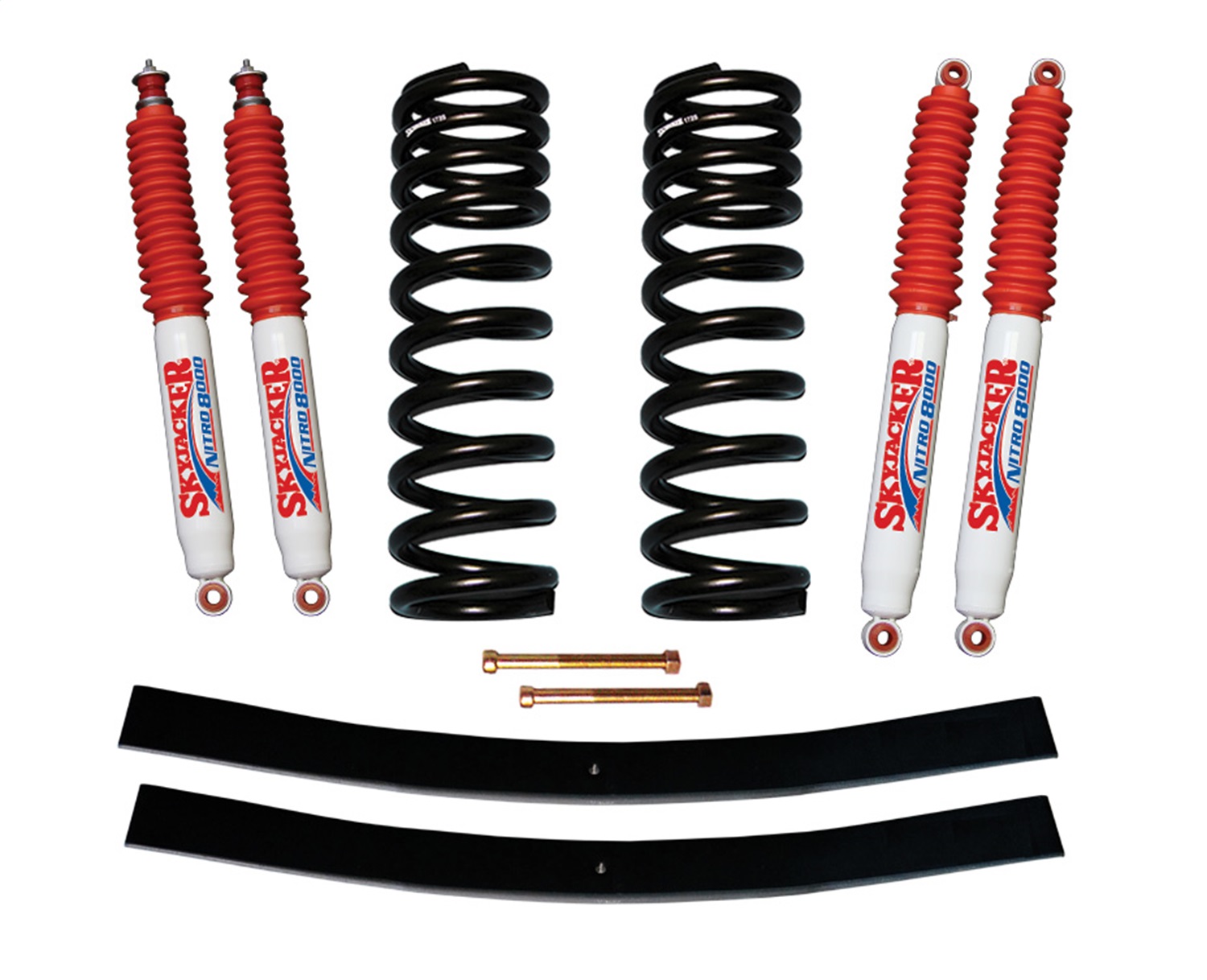 Skyjacker 172EBK-N Suspension Lift Kit w/Shock Fits 66-77 Bronco