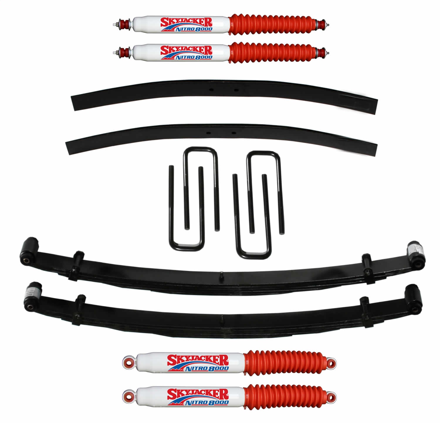 Skyjacker F740K-N Suspension Lift Kit w/Shock Fits 65-78 F-250