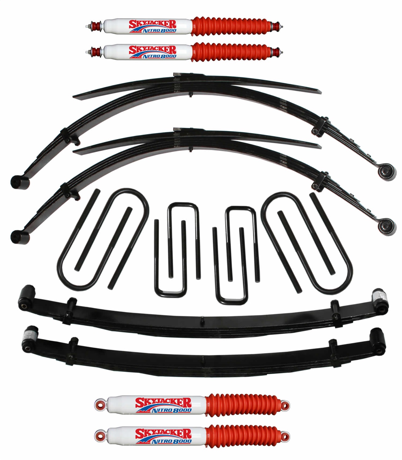 Skyjacker F740KS-N Suspension Lift Kit w/Shock Fits 65-78 F-250