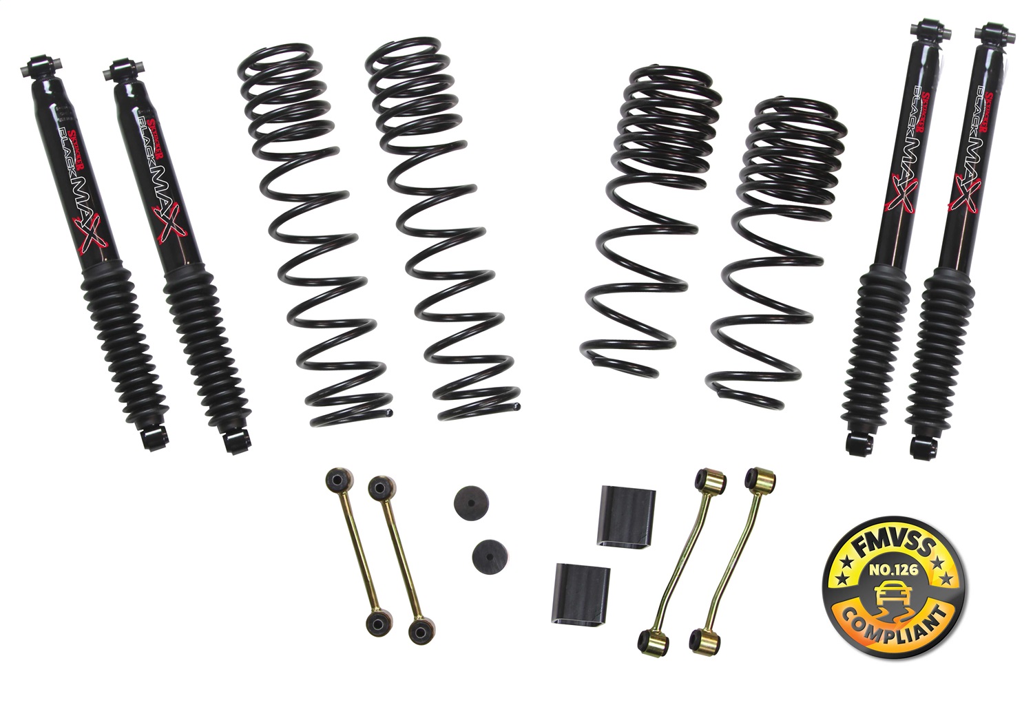 Skyjacker JL25RBPBLT Suspension Lift Kit w/Shock Fits 18-19 Wrangler (JL)