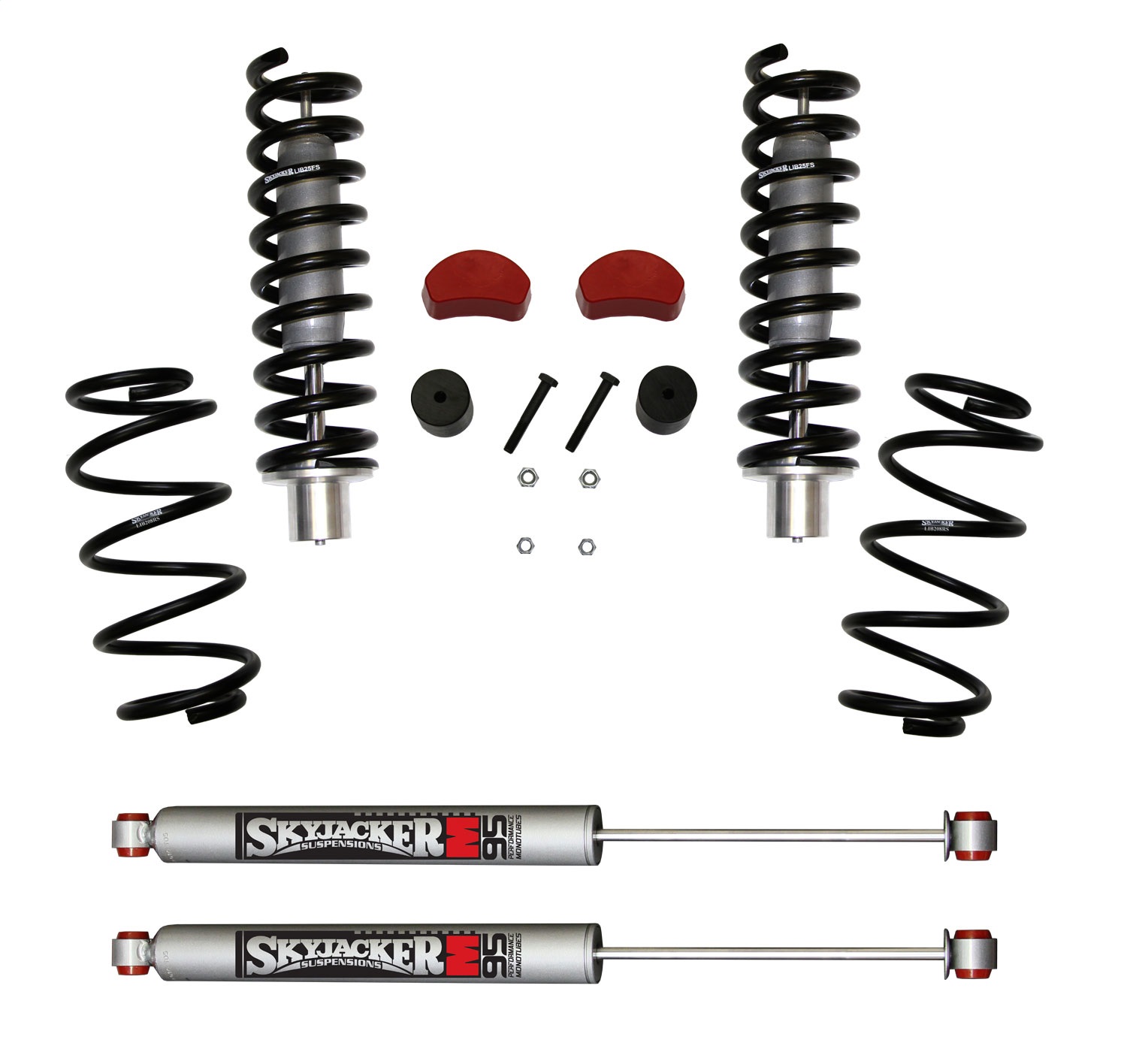 Skyjacker LIB258K-M Suspension Lift Kit w/Shock Fits 07-12 Liberty Nitro