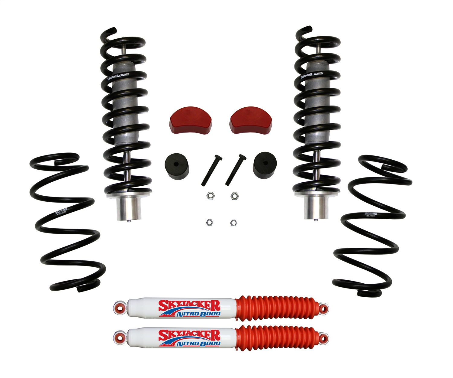 Skyjacker LIB258K-N Suspension Lift Kit w/Shock Fits 07-12 Liberty Nitro