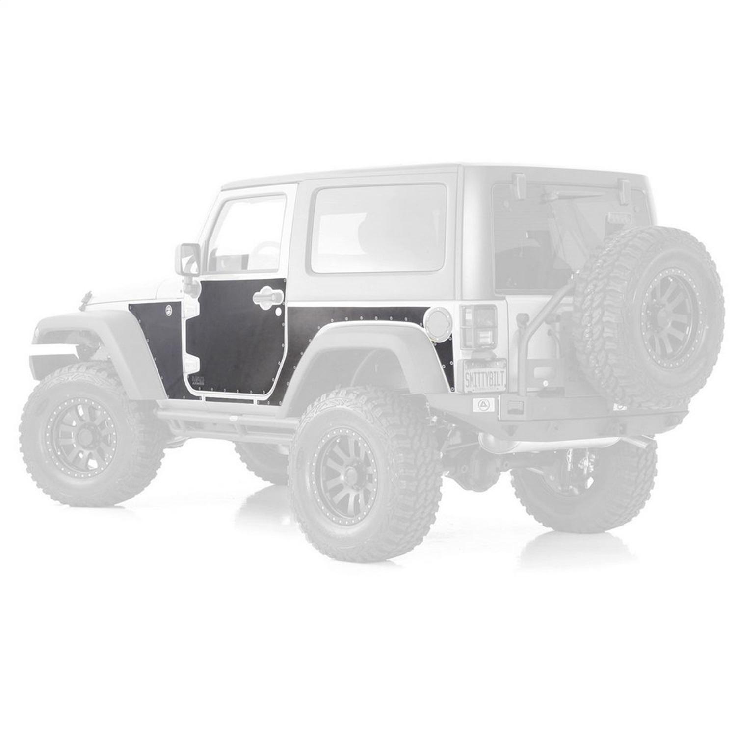 Smittybilt 76992 Mag-Armor Magnetic Trail Skins Fits 07-18 Wrangler (JK)