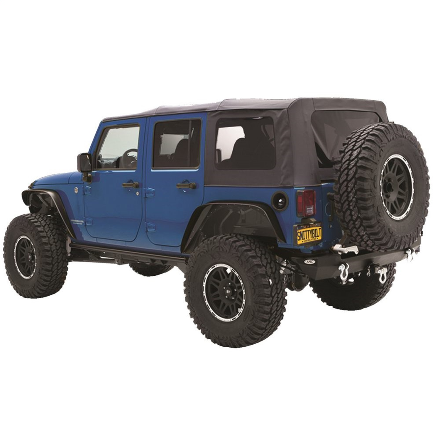 Smittybilt 9080235 Replacement Soft Top Fits 07-18 Wrangler (JK) Wrangler (JL)