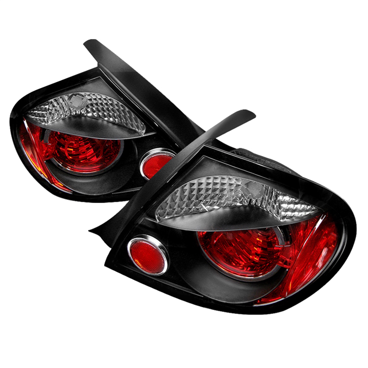 Spyder Auto 5002457 Euro Style Tail Lights Fits 03-05 Neon