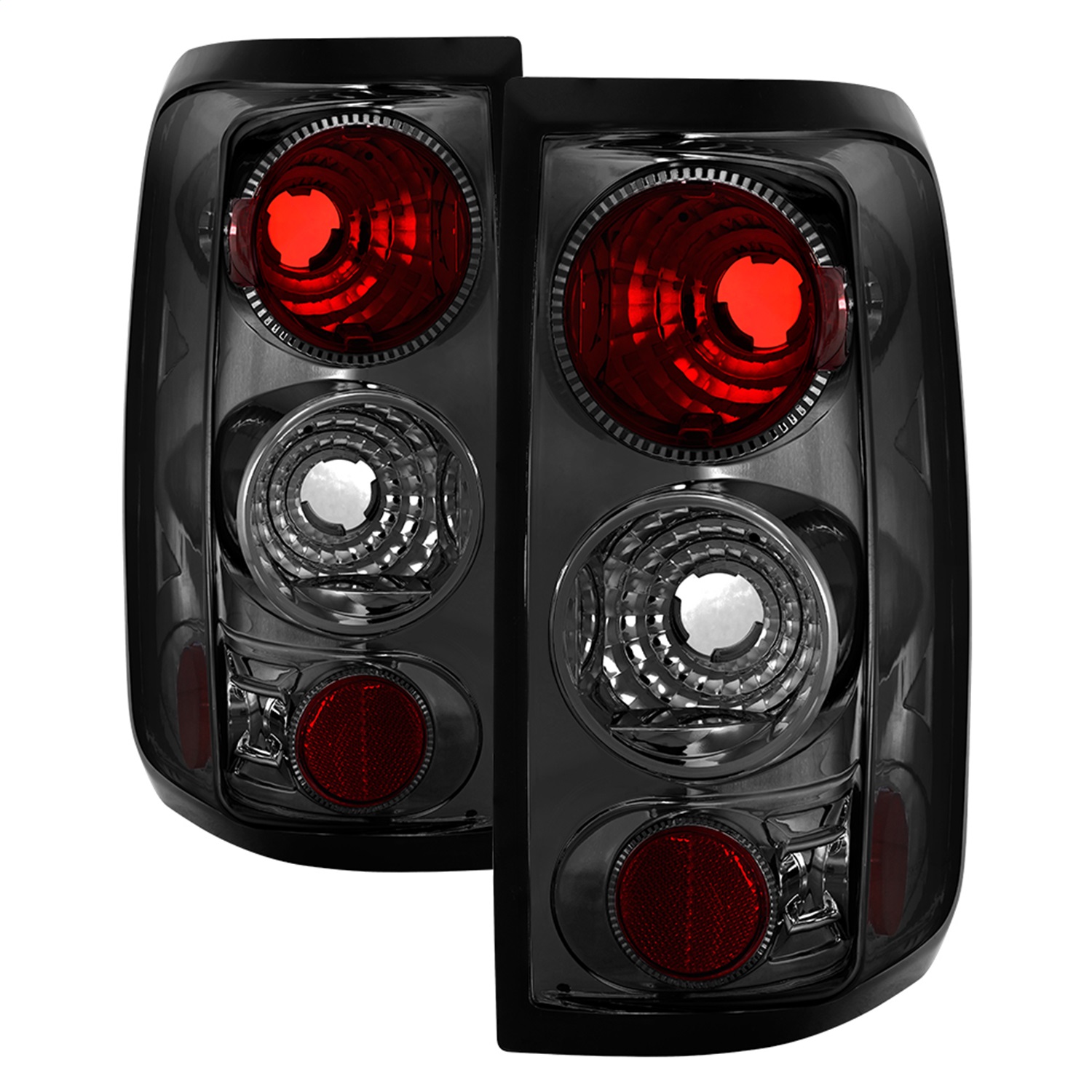 Spyder Auto 5003294 Euro Style Tail Lights Fits 04-08 F-150