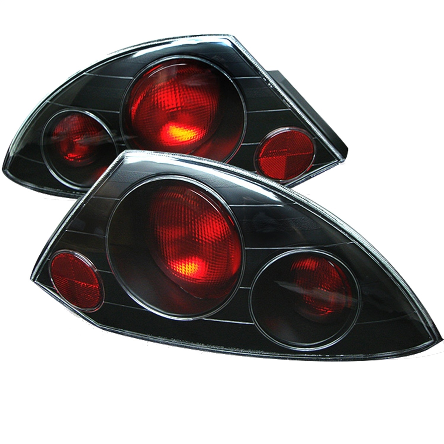 Spyder Auto 5006288 Euro Style Tail Lights Fits 00-02 Eclipse