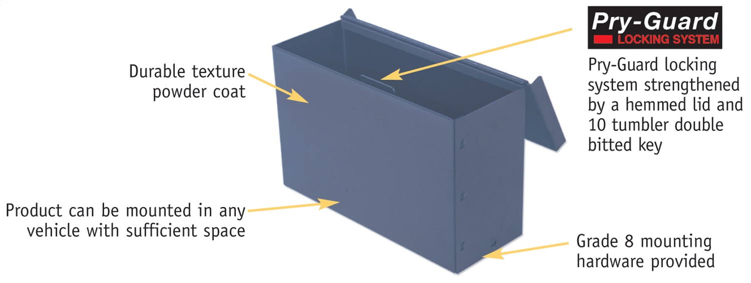 Tuffy Security Products 029 01 Compact Security Lockbox