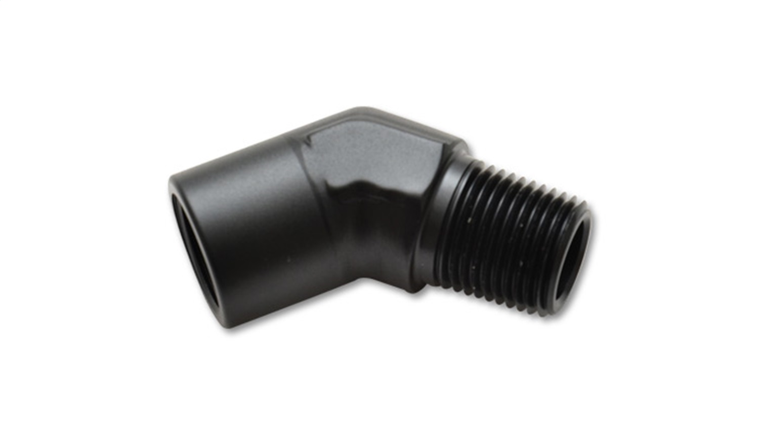 Vibrant Performance 1/8in NPT Female to Male 45 Degree Pipe Adapter Fitting