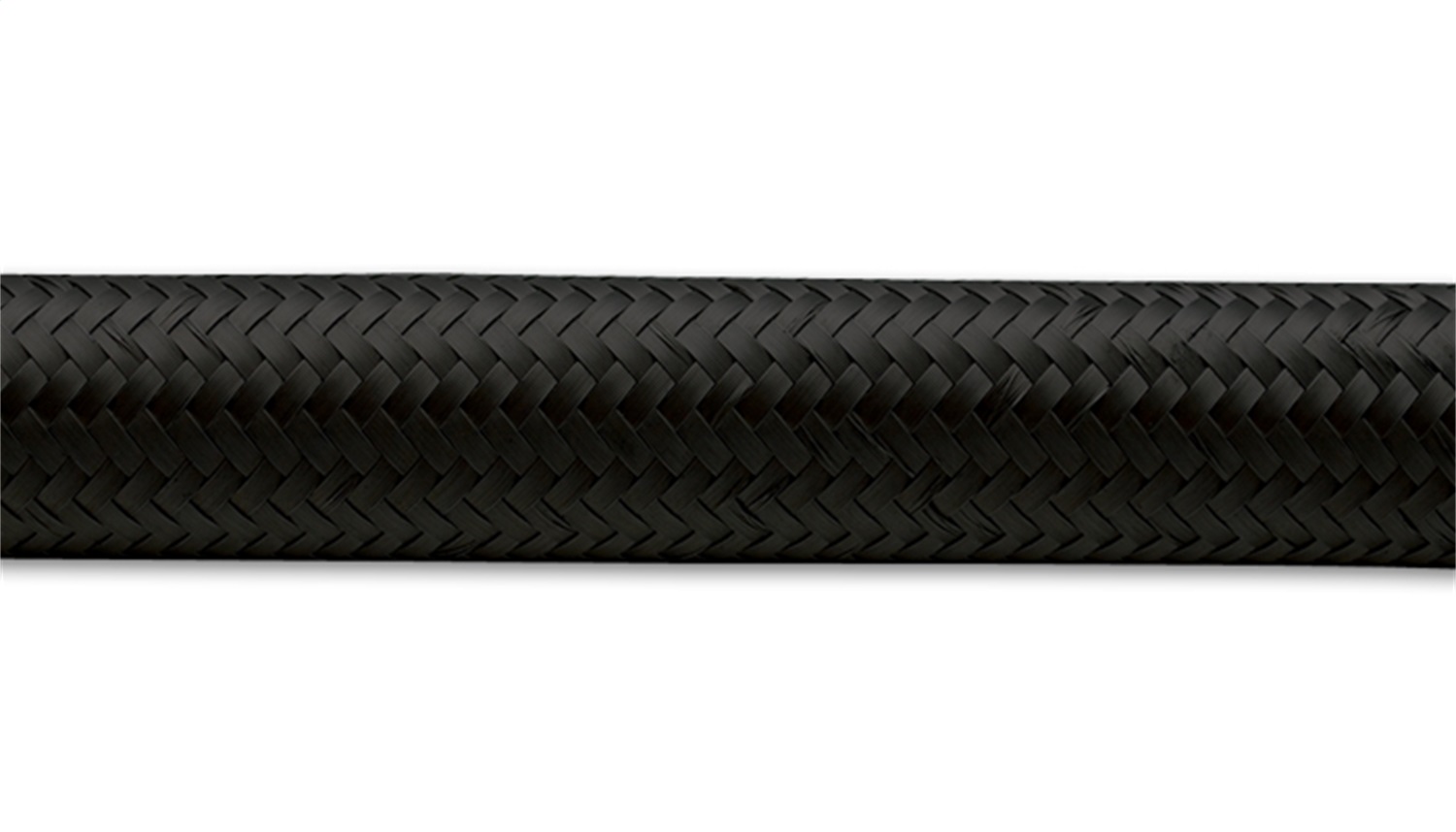 Vibrant Performance -8 AN Black Nylon Braided Flex Hose (2 foot roll)