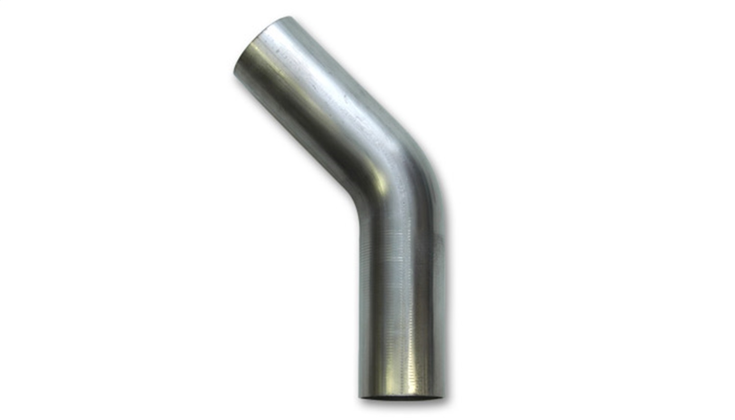 Vibrant 1.75in OD T304 SS 45 Deg Mandrel Bend (2.625in Centerline Radius)