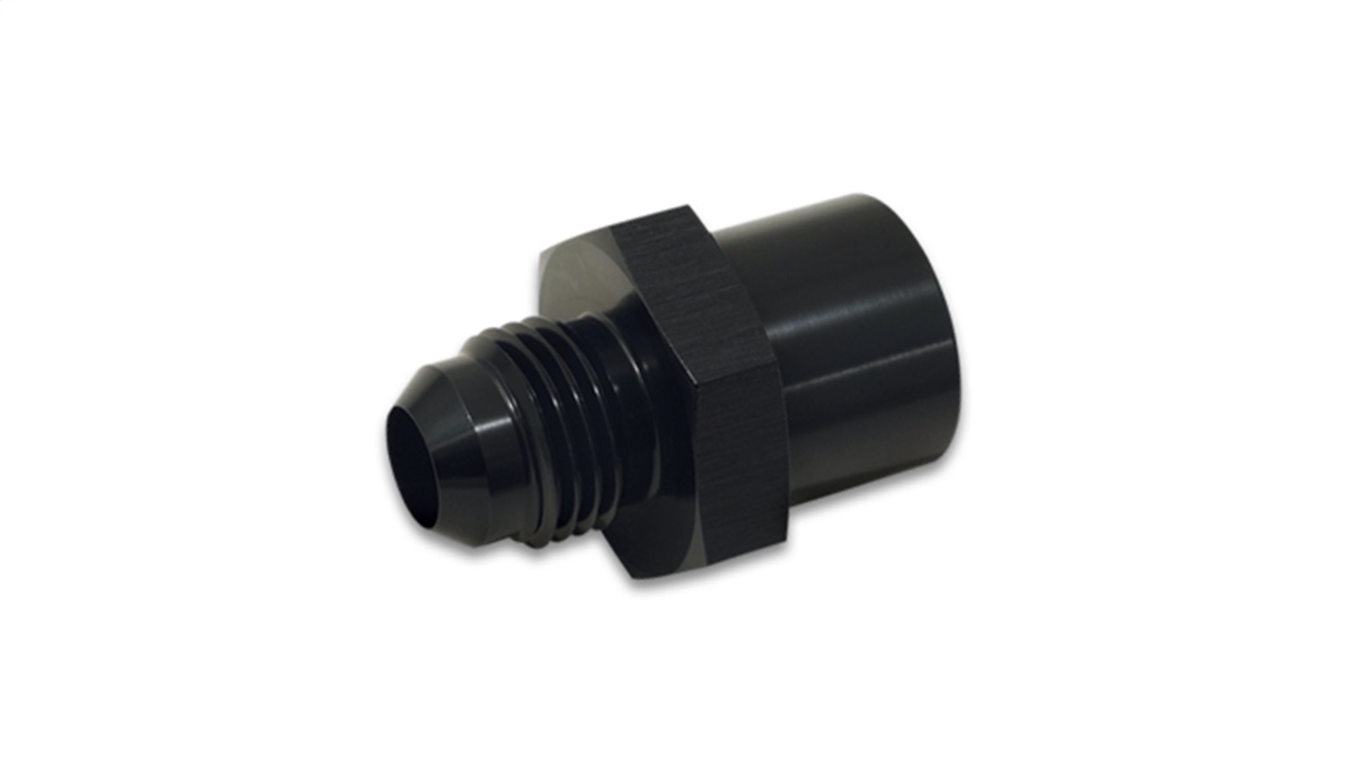 Vibrant Performance M14 x 1.5 Female to -6AN Male Flare Adapter - Anodized Black