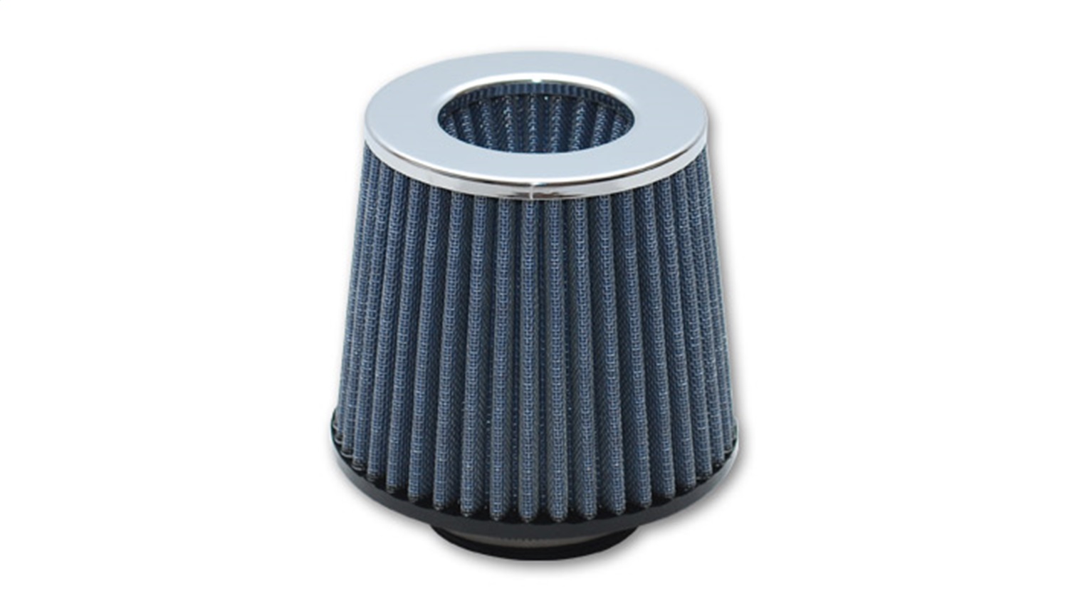 Vibrant Open Funnel Air Filter (2.75" Inlet I.D.) - Chrome Cap