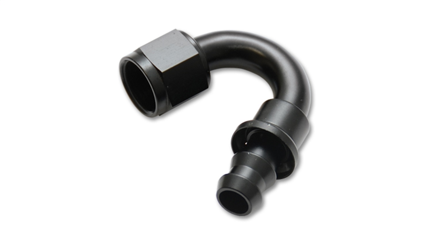 Vibrant Performance -6AN Push-On 150 Degree Hose End Fitting