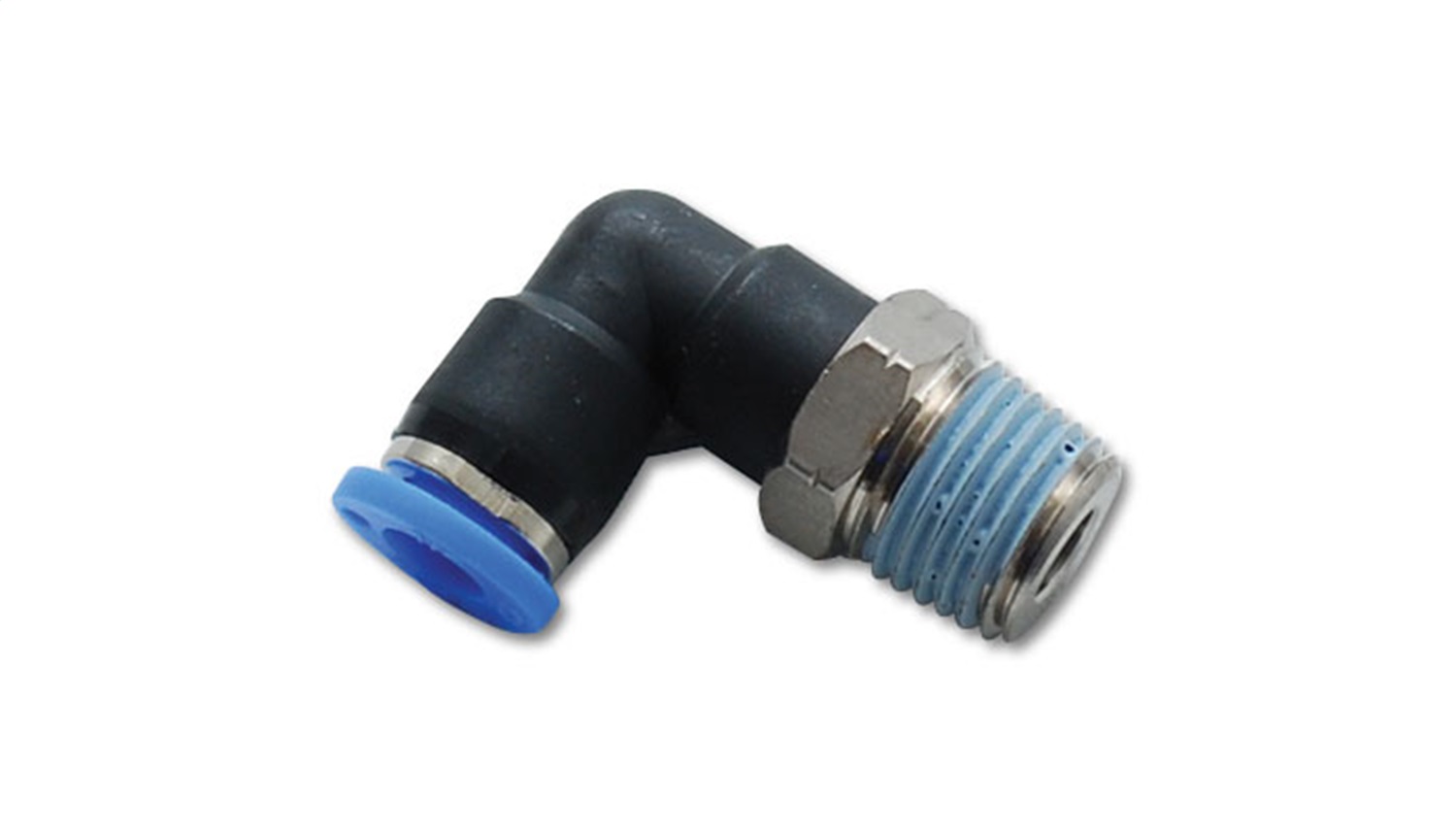 Vibrant Performance 1/4" (6mm) Male Elbow One-Touch Fitting (1/4" NPT Thread)