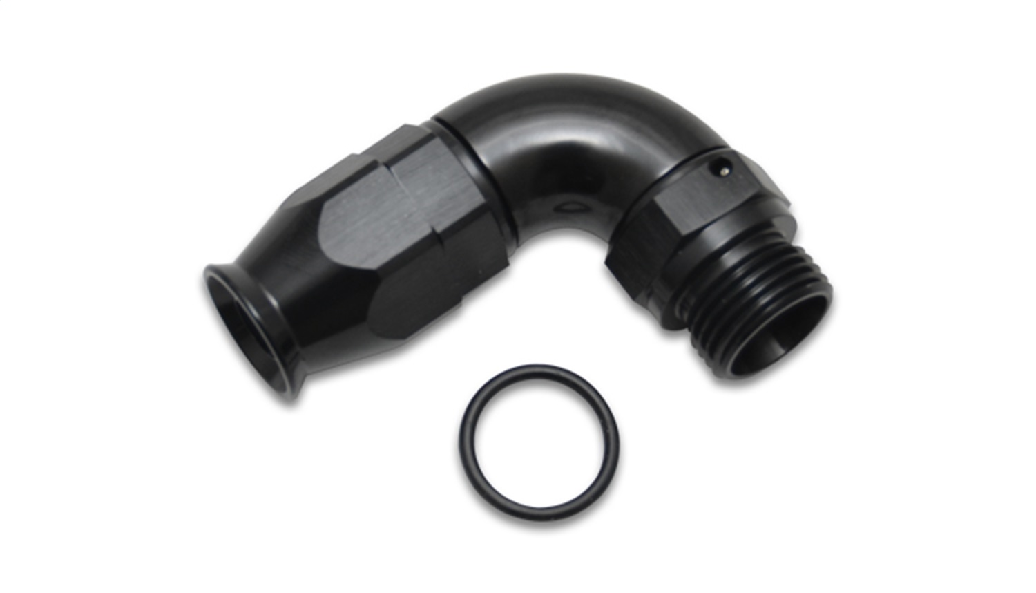 Vibrant Performance -10AN 90 Degree Elbow Hose End Fitting for PTFE Lined Hose