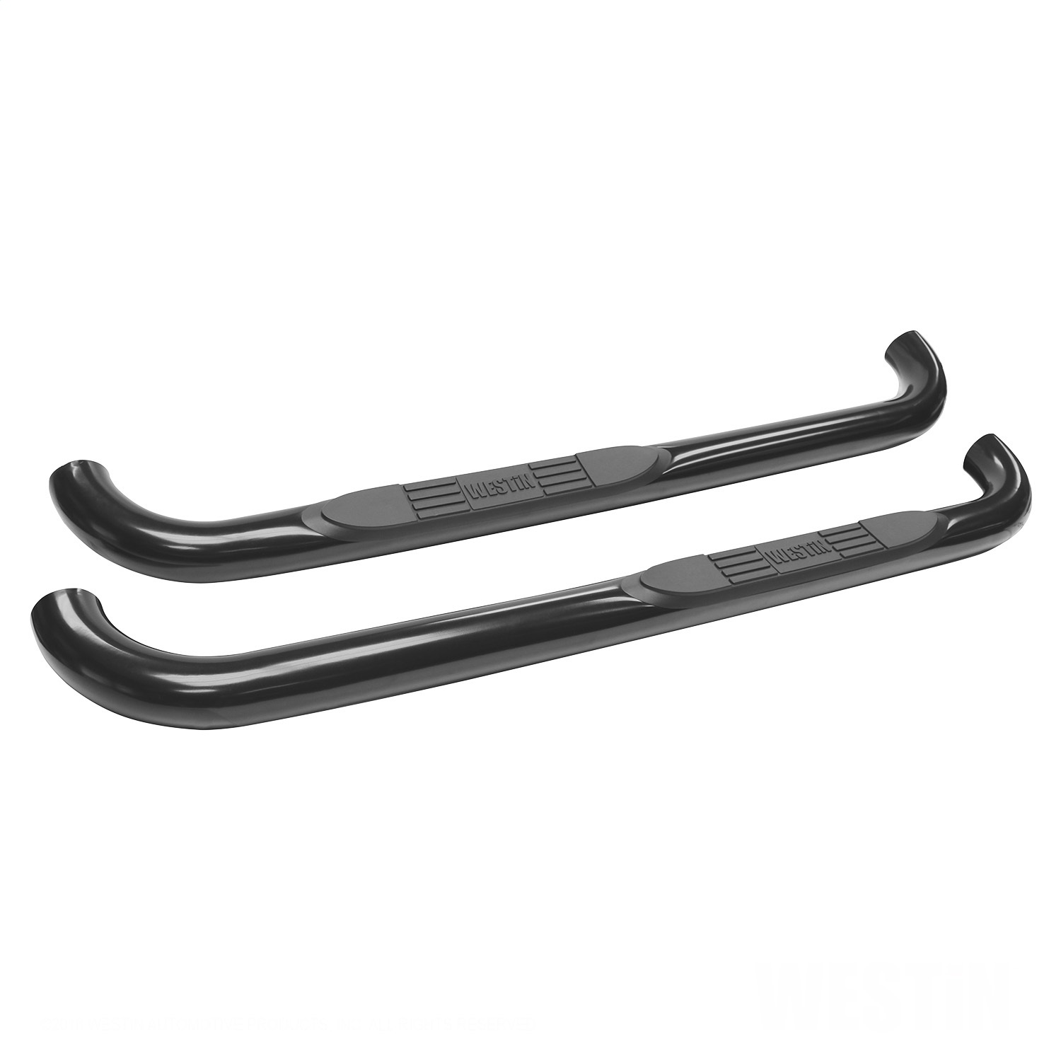 Westin 23-1325 E-Series 3 in. Round Step Bar Cab Length