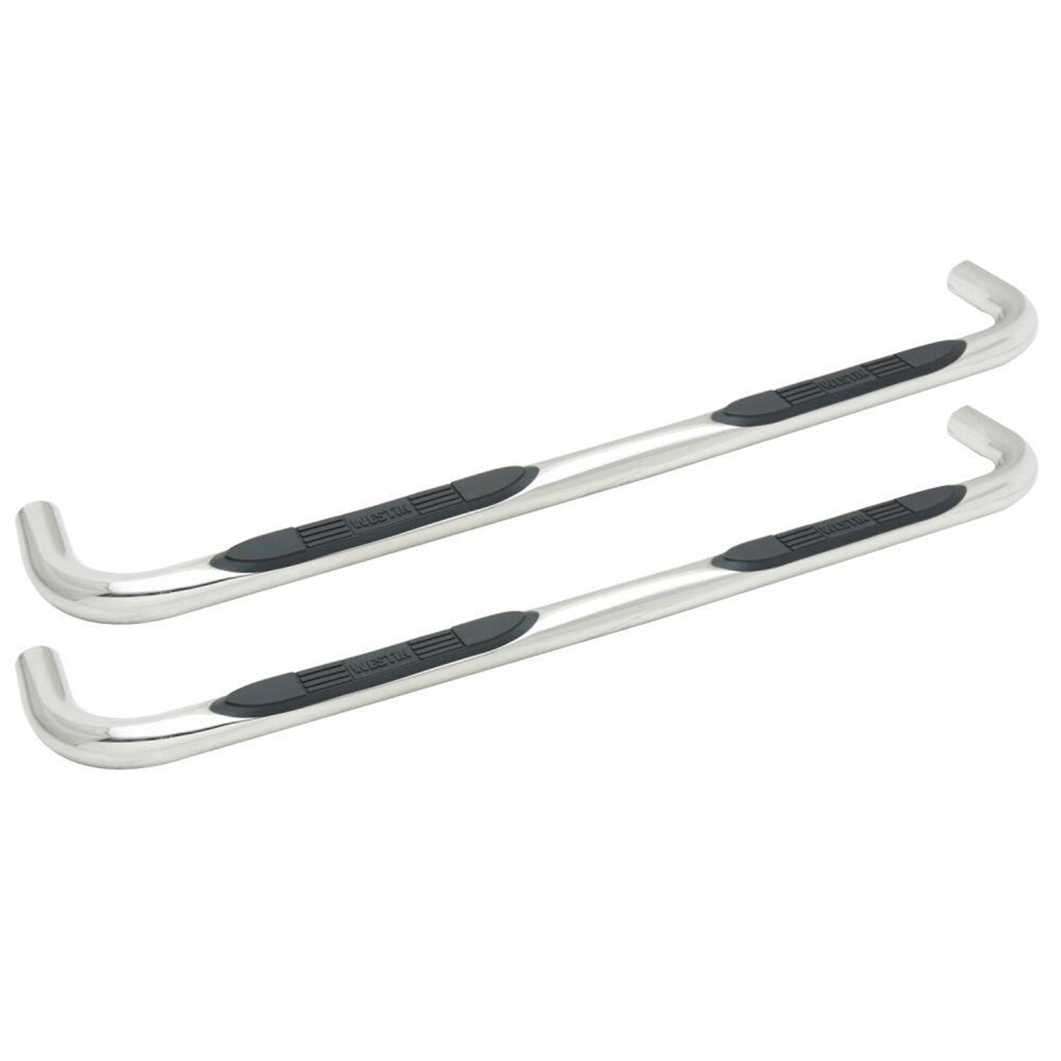 Westin 23-2770 E-Series 3 Round Nerf Step Bars Fits 05-23 Tacoma