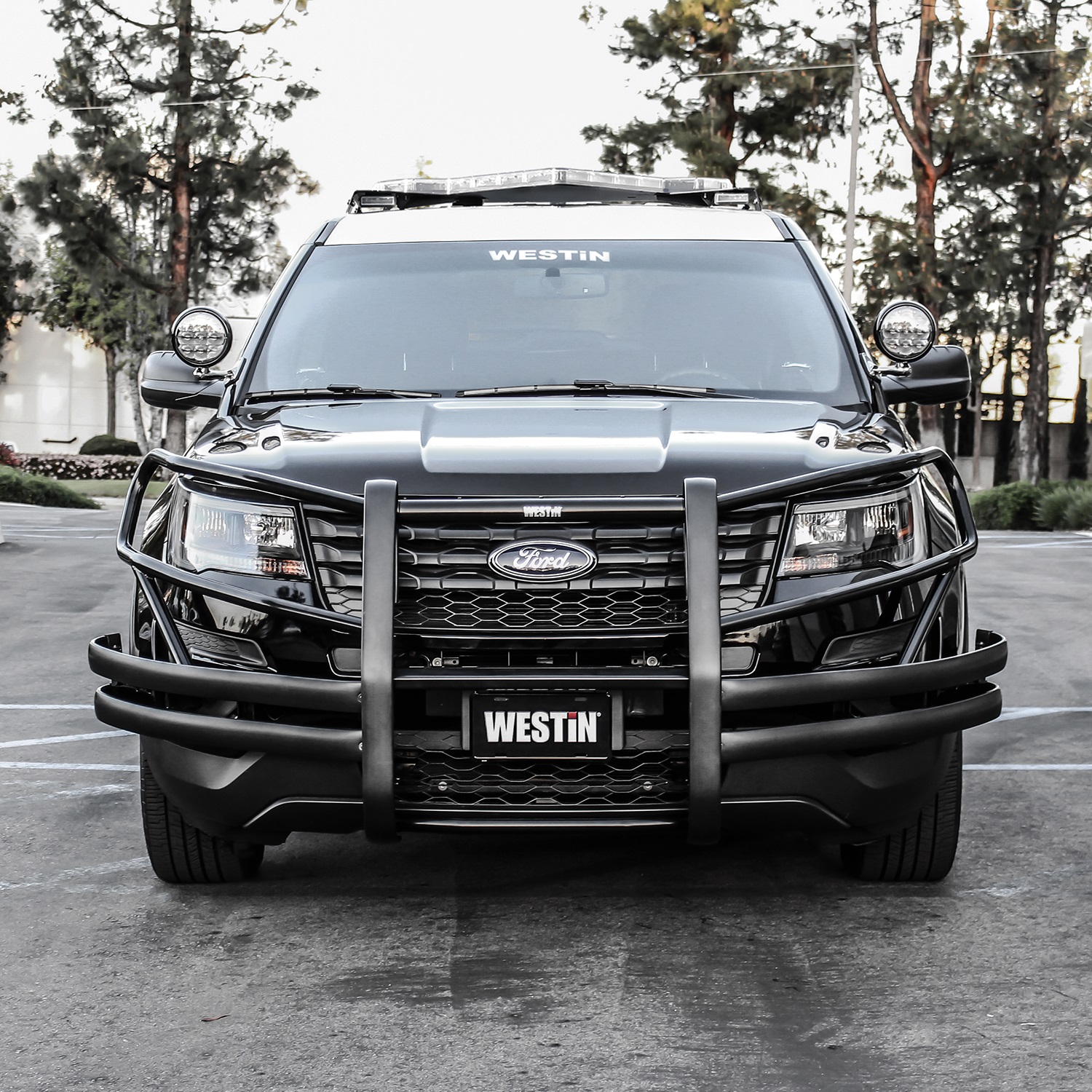 Westin 36-2055 Push Bumper Elite Fits 16 Police Interceptor Utility | eBay